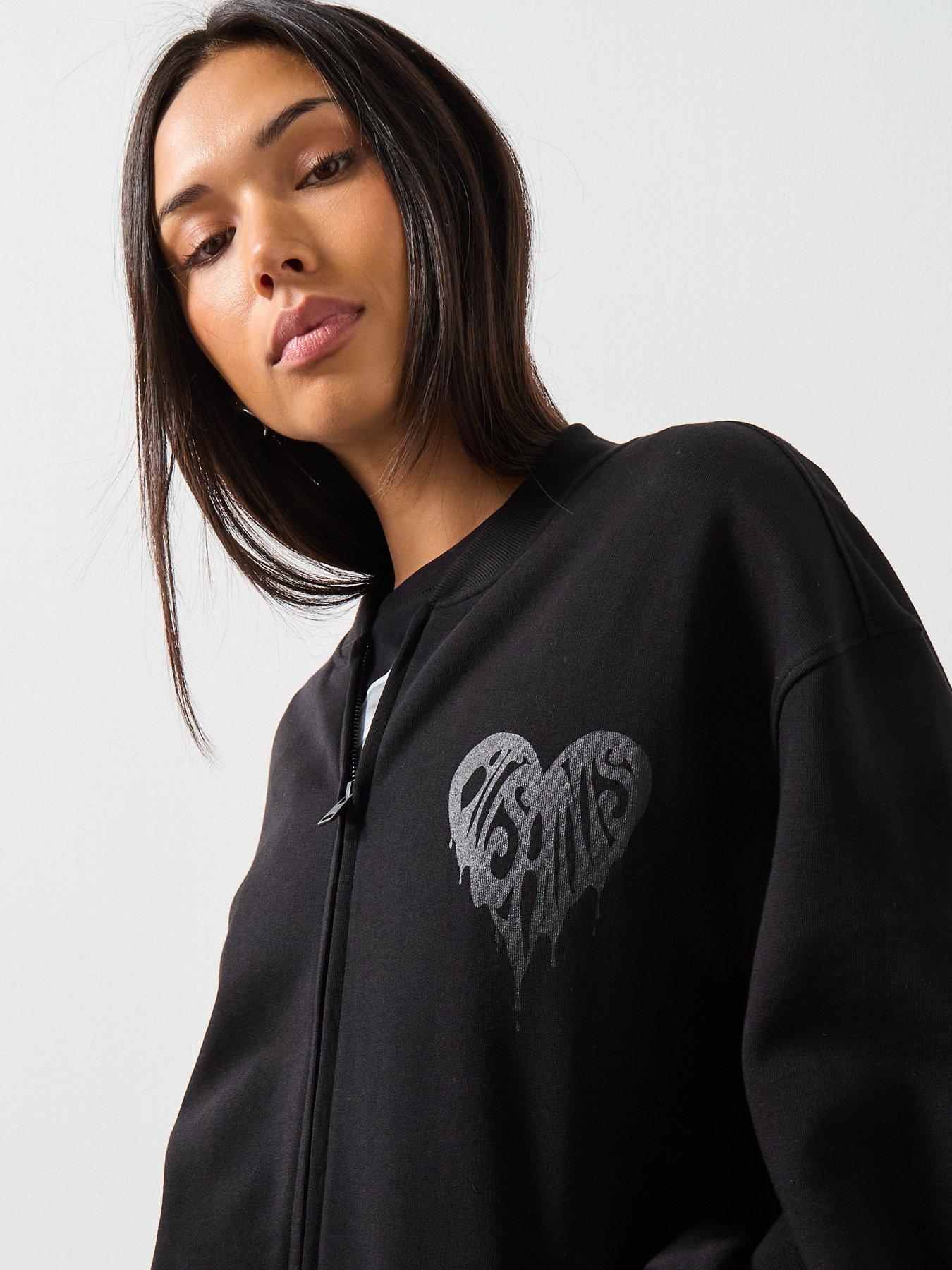 Image 5 of 6 of AllSaints Poster Belle Bomber - Black