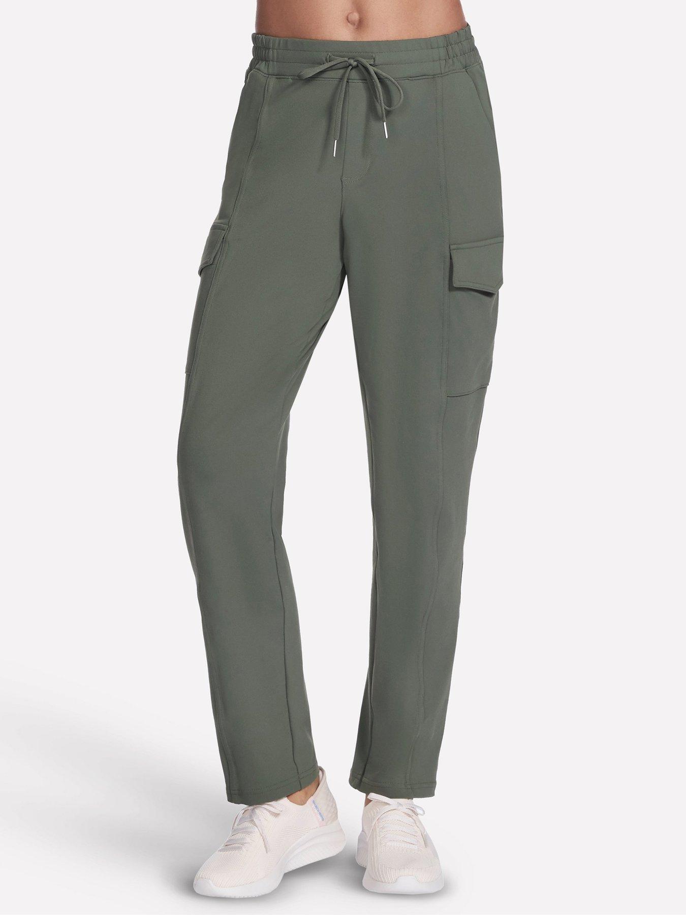 skechers-slip-in-cargo-pant-olivefront