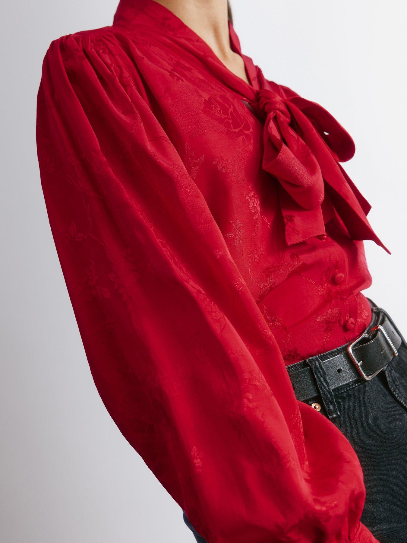 albaray-jacquard-satin-top-redoutfit