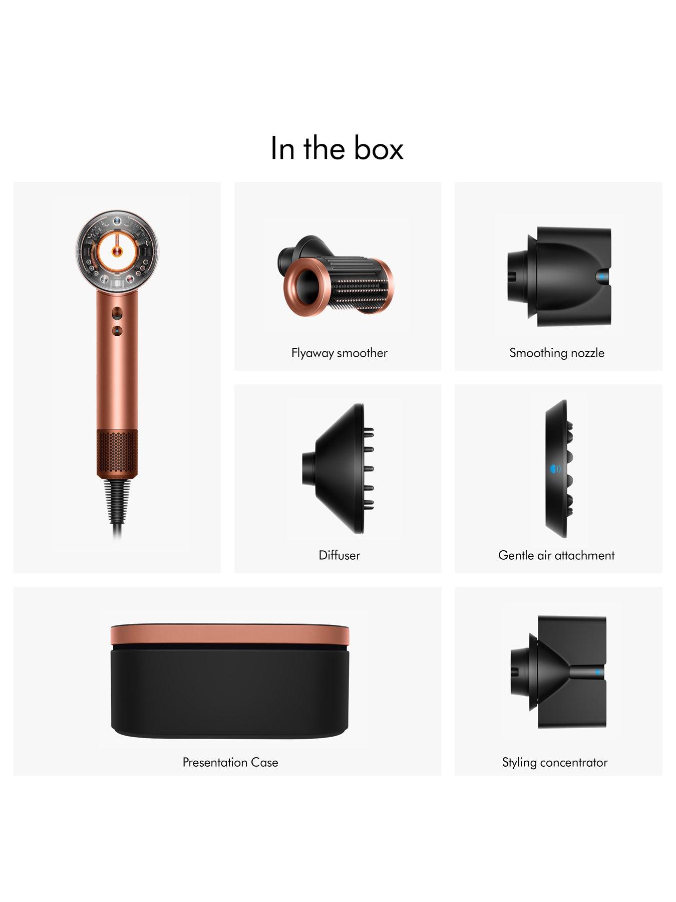 Image 7 of 8 of Dyson Dyson Supersonic Nural&trade; Hair Dryer for Straight &amp; Wavy Hair - Amber Silk<br /><br />&nbsp;