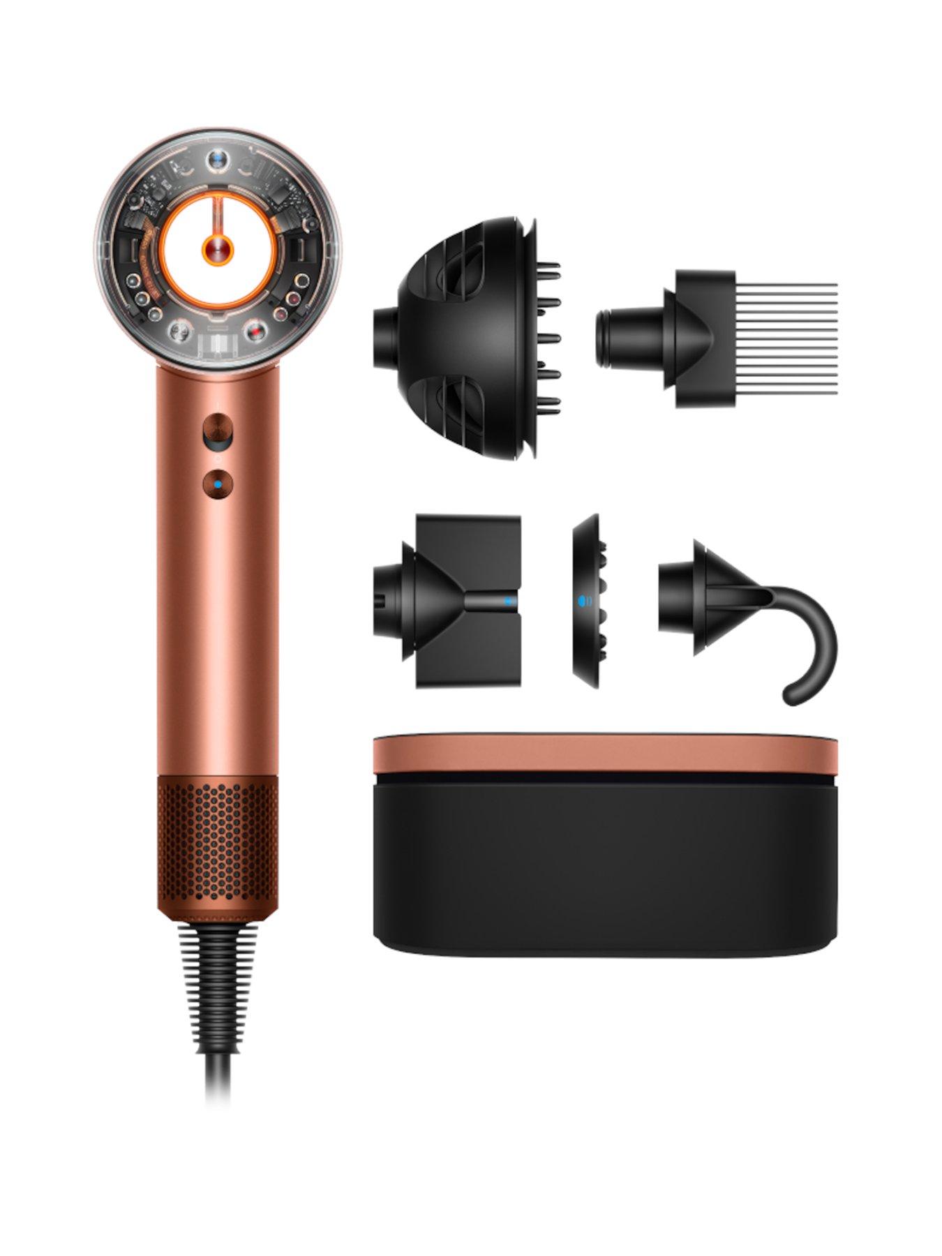 Dyson Supersonic Nural™ Hair Dryer, with Diffuser, for Curly  &  Coily Hair, in Amber Silk