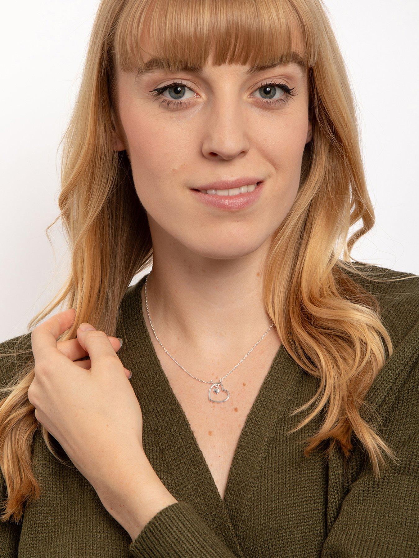 the-love-collection-sterling-silver-double-heart-necklacestillFront
