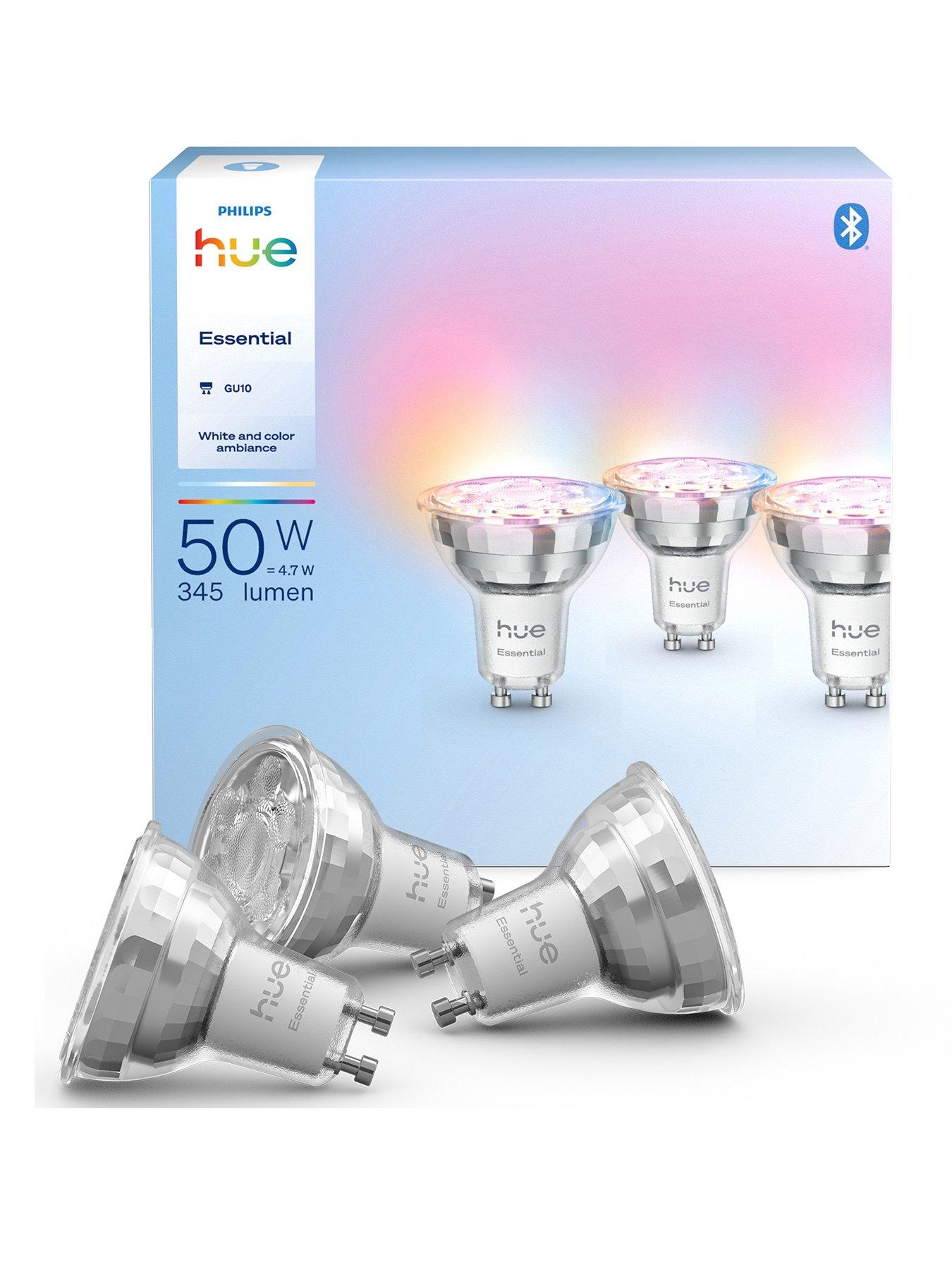 Philips Hue Philips Hue Essentials Colour GU10 3-pack