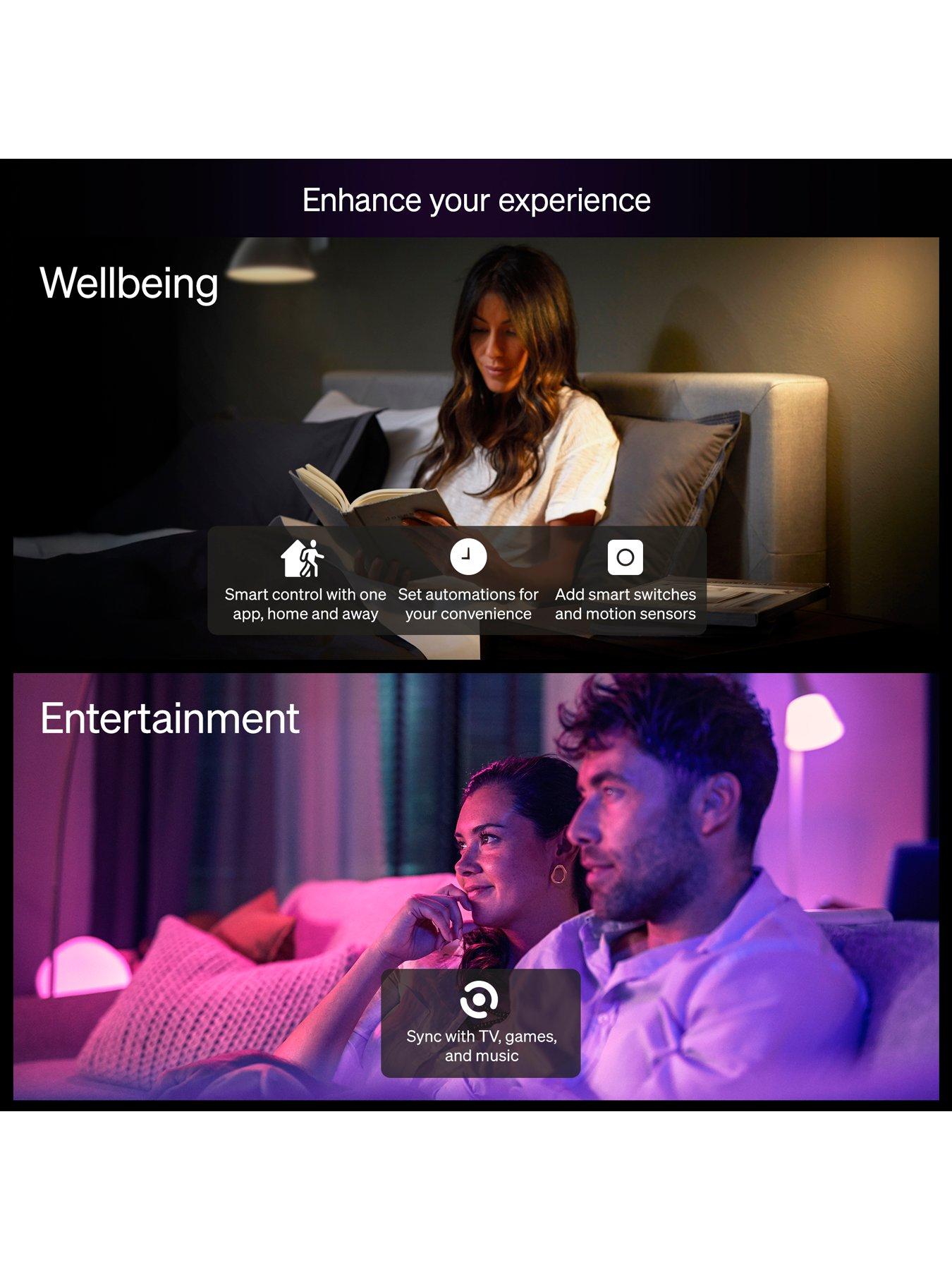 Image 7 of 7 of Philips Hue Philips Hue Essentials Colour GU10 3-pack and bridge