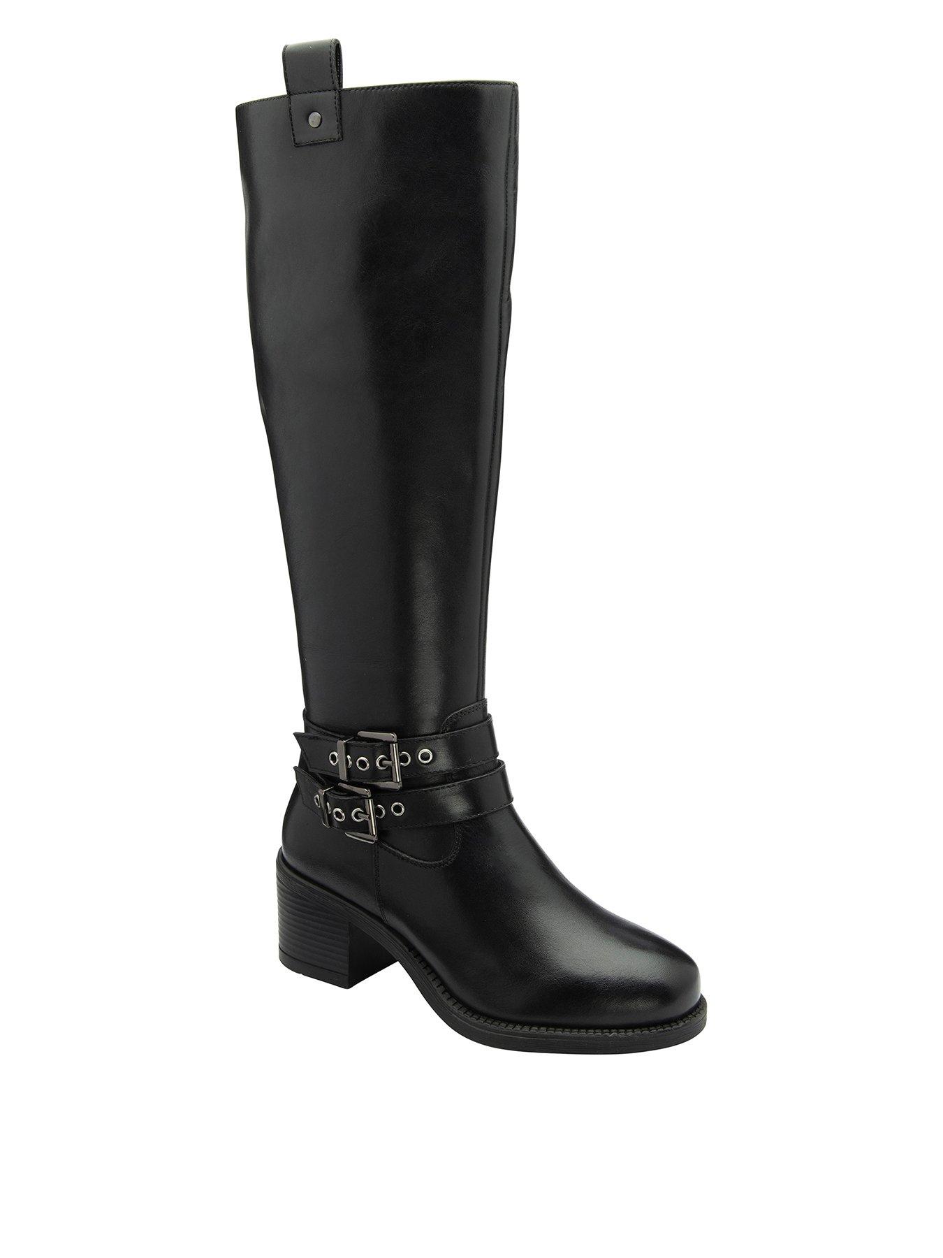Knee High Boots Black Standard Very Page
