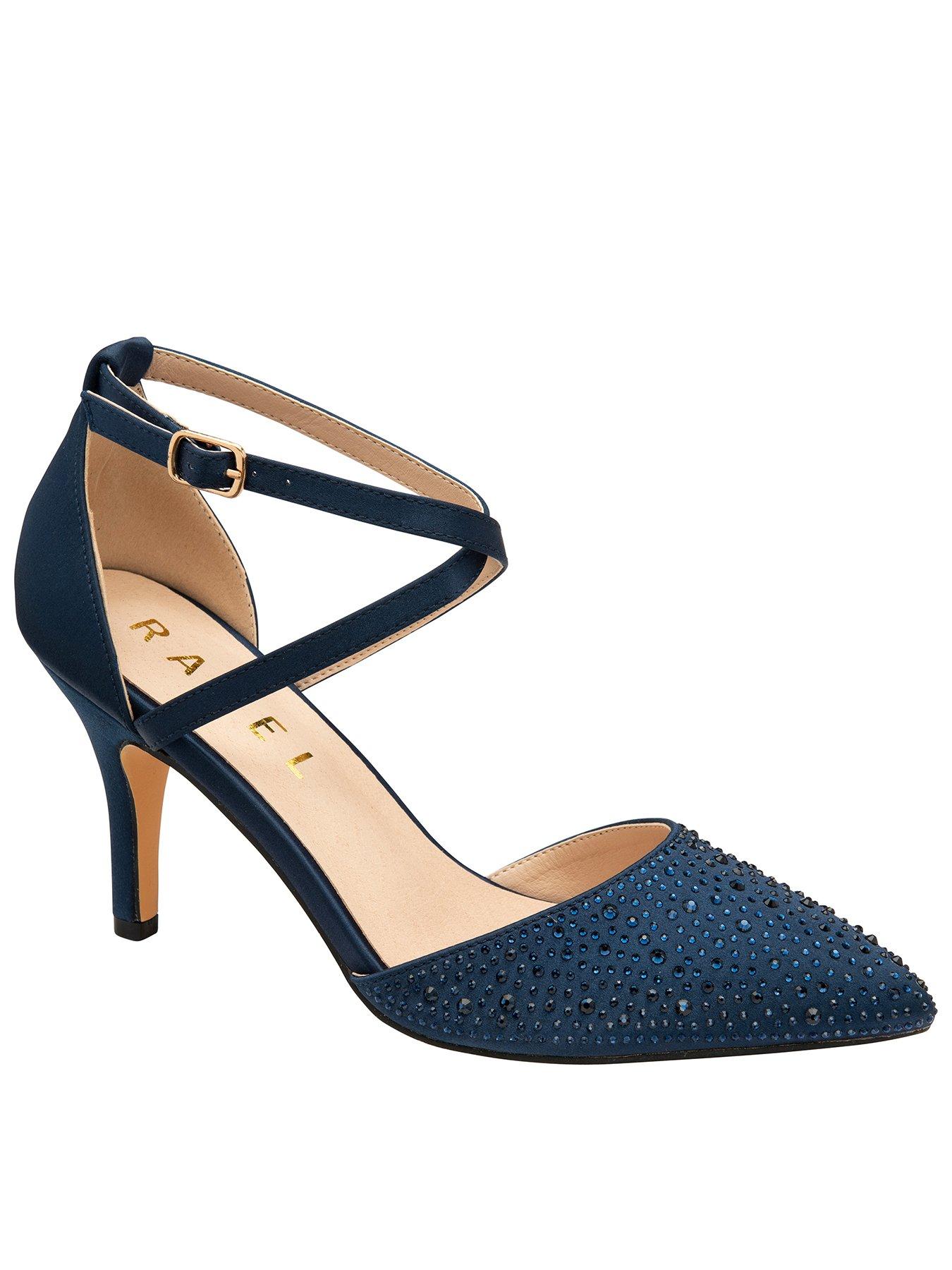 Ravel Rainsville Heel Shoes - Navy