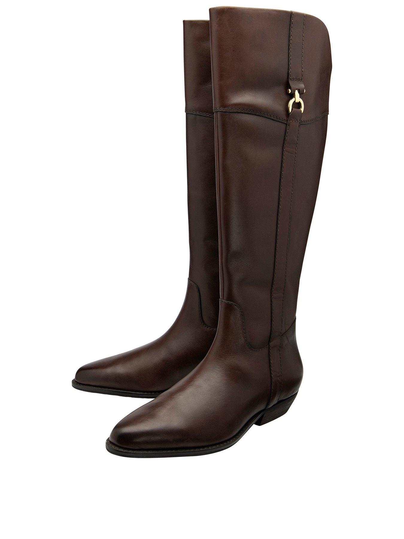Image 2 of 4 of Ravel Forge Knee Boots - Brown Leather