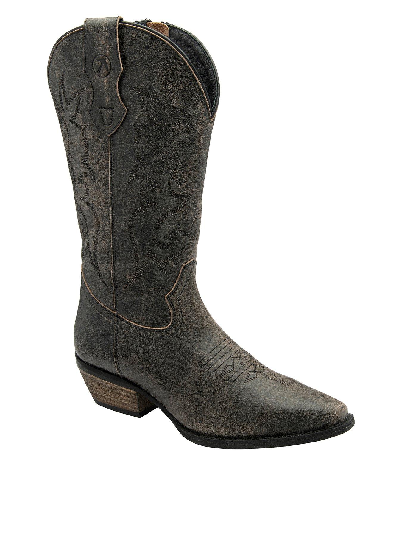 Image 1 of 4 of Ravel Taylor Ankle Boots - Black