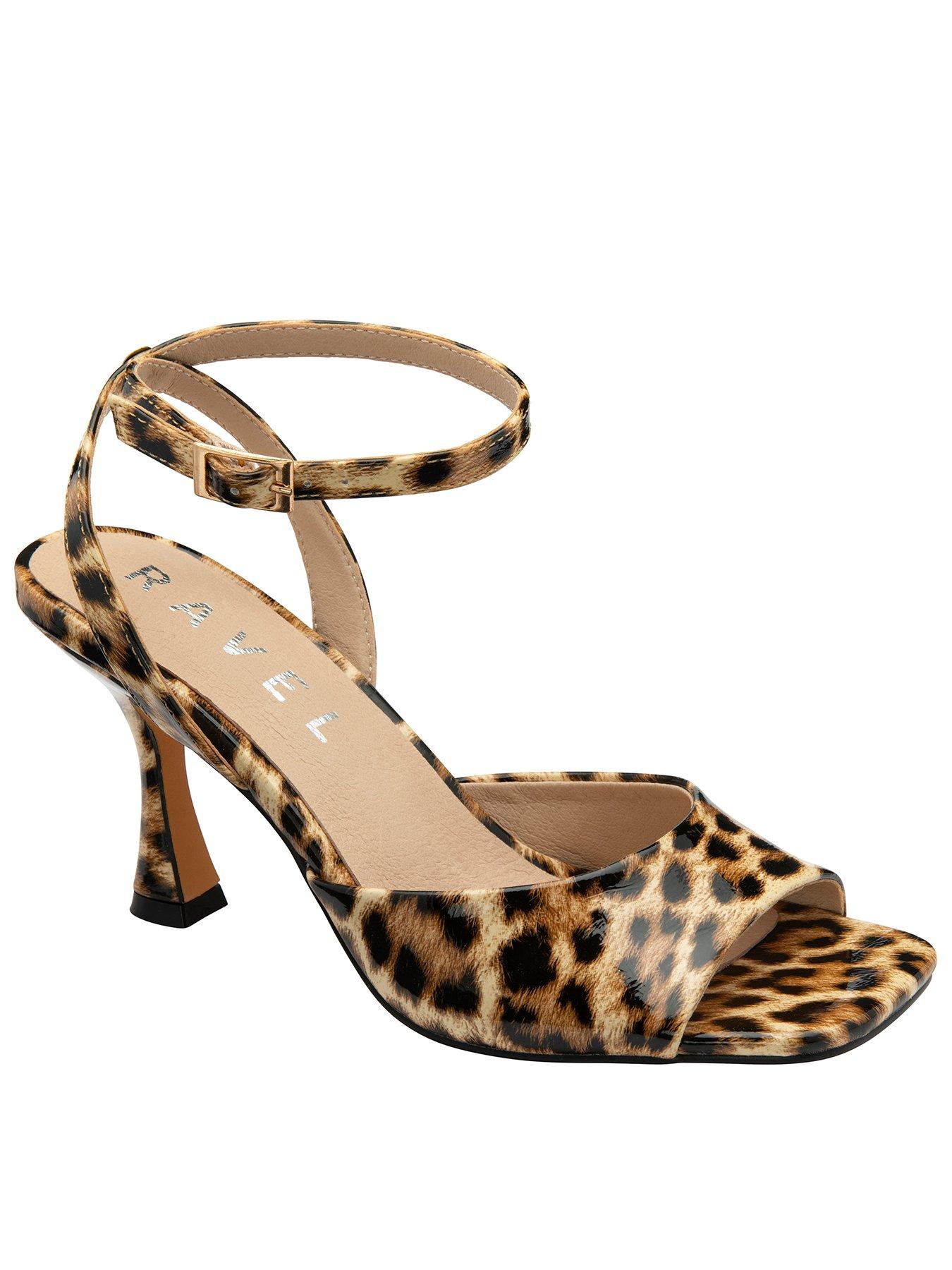Ravel Holms Heel Sandals - Leopard