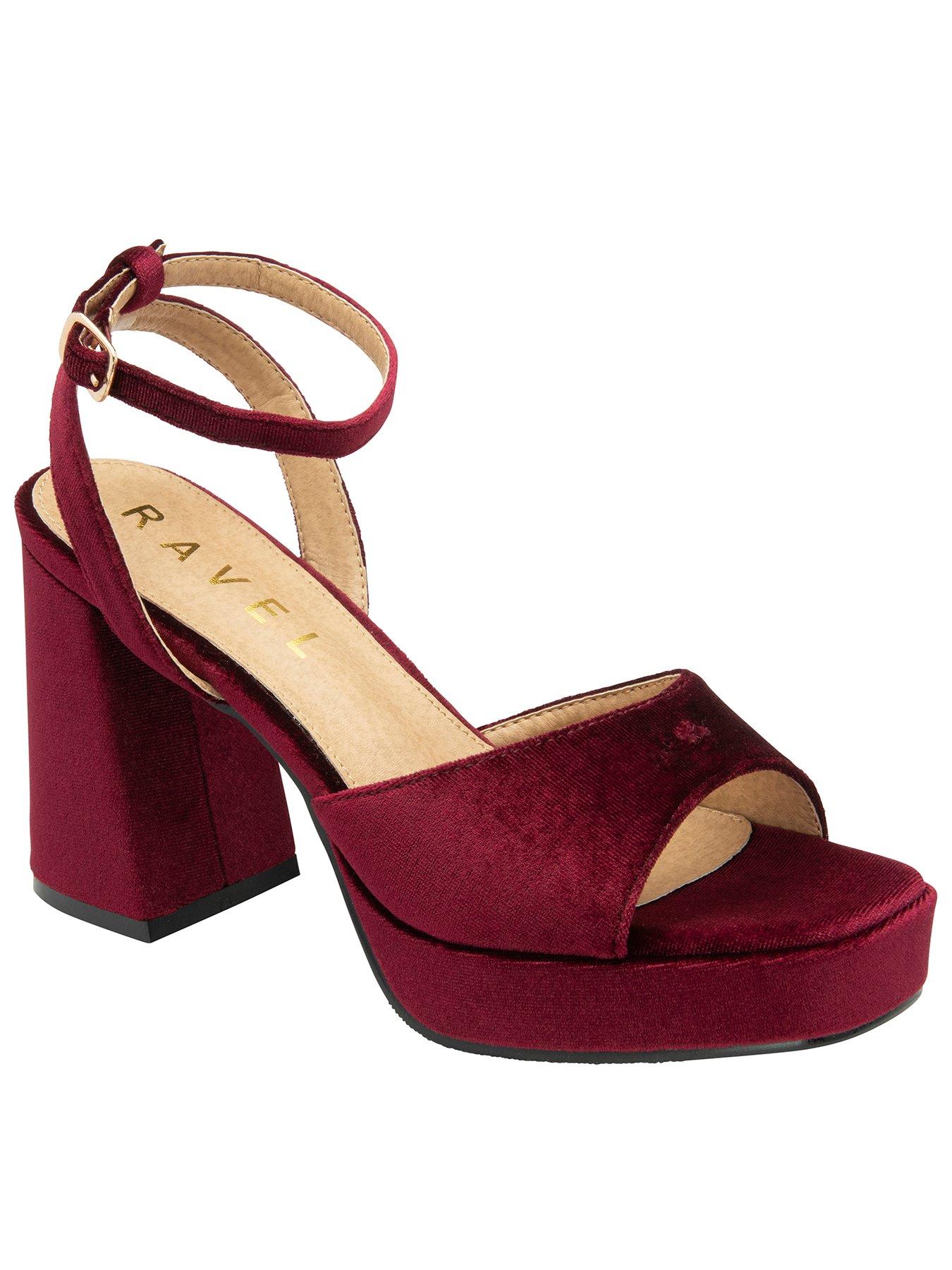 ravel-surina-heel-sandals-burgundy-velvet