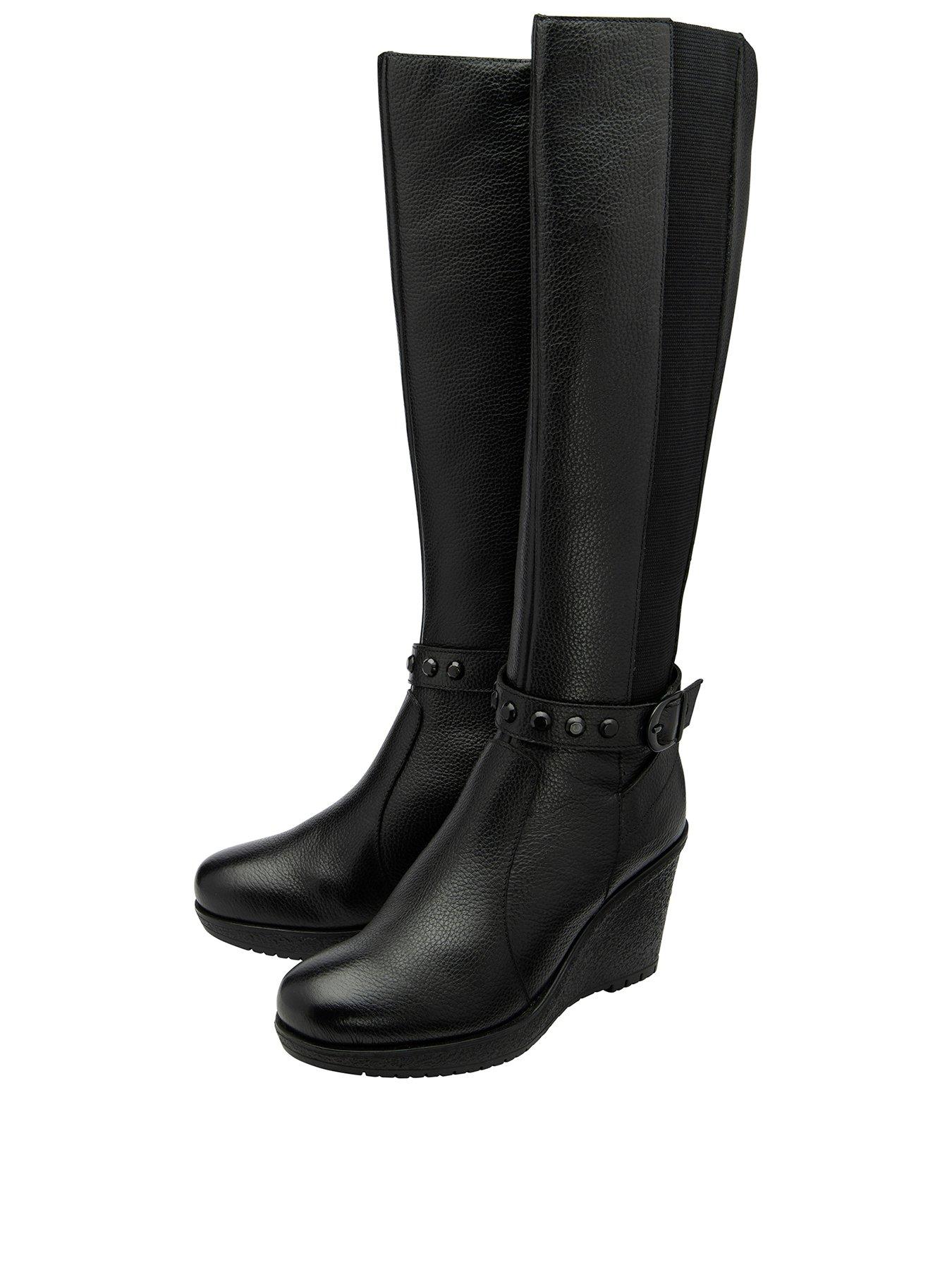 ravel-arkle-knee-boots-blackstillFront