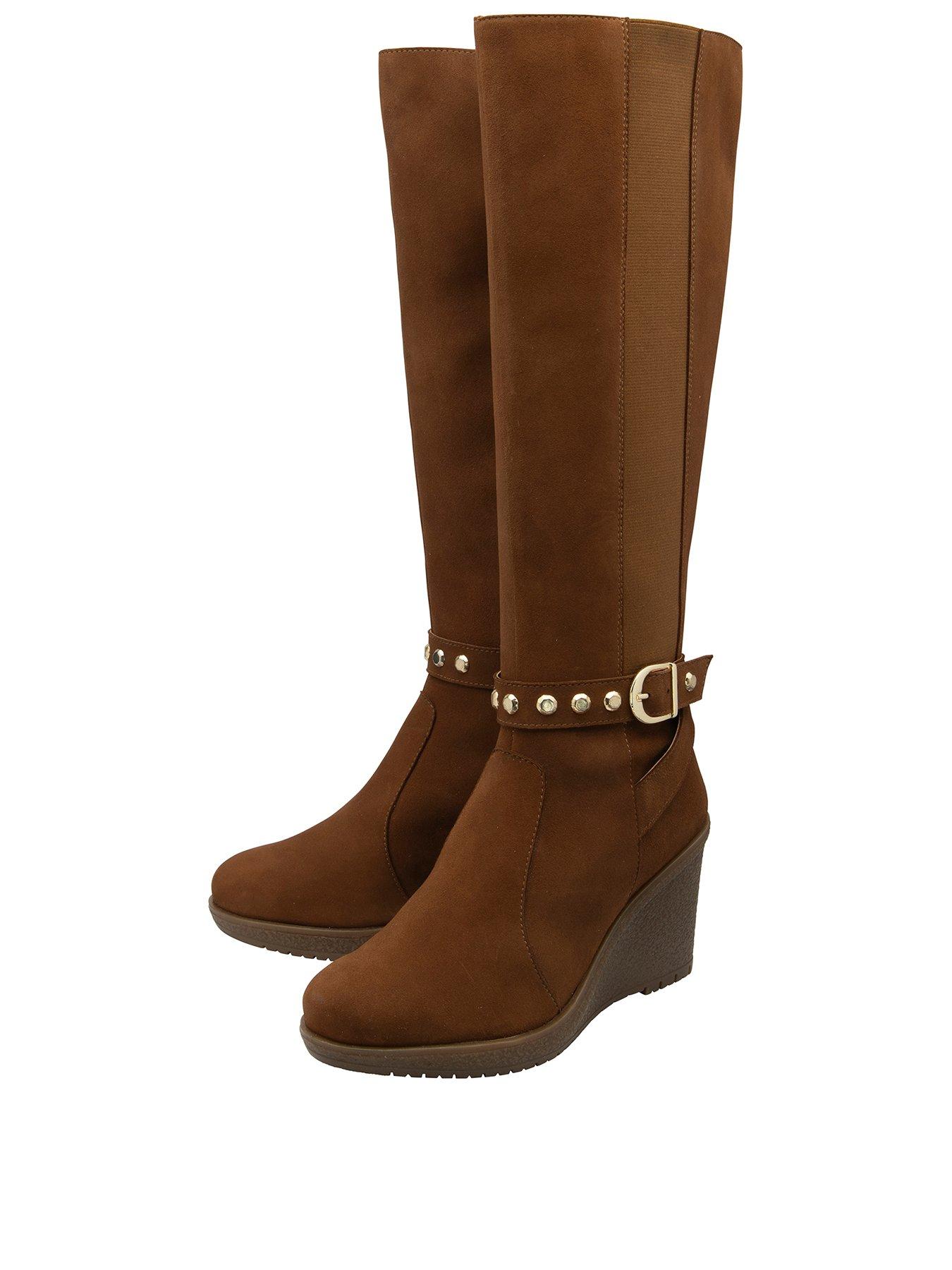 ravel-arkle-knee-boots-tanstillFront