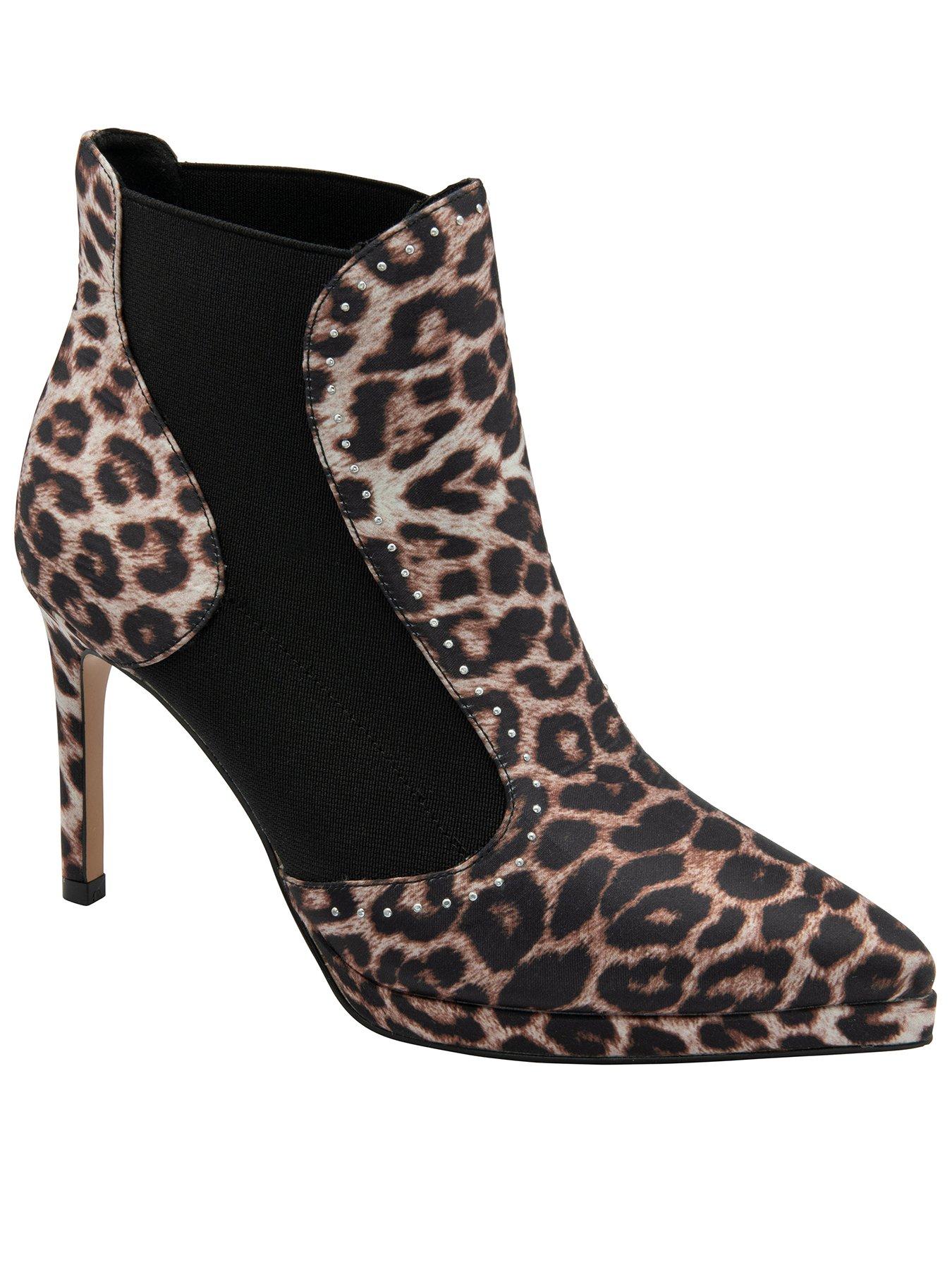 Ravel Polla Ankle Boots - Leopard