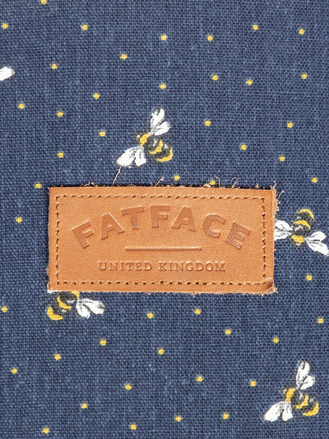 Image 2 of 3 of FatFace Spotty Bees Cat Cosy Bed