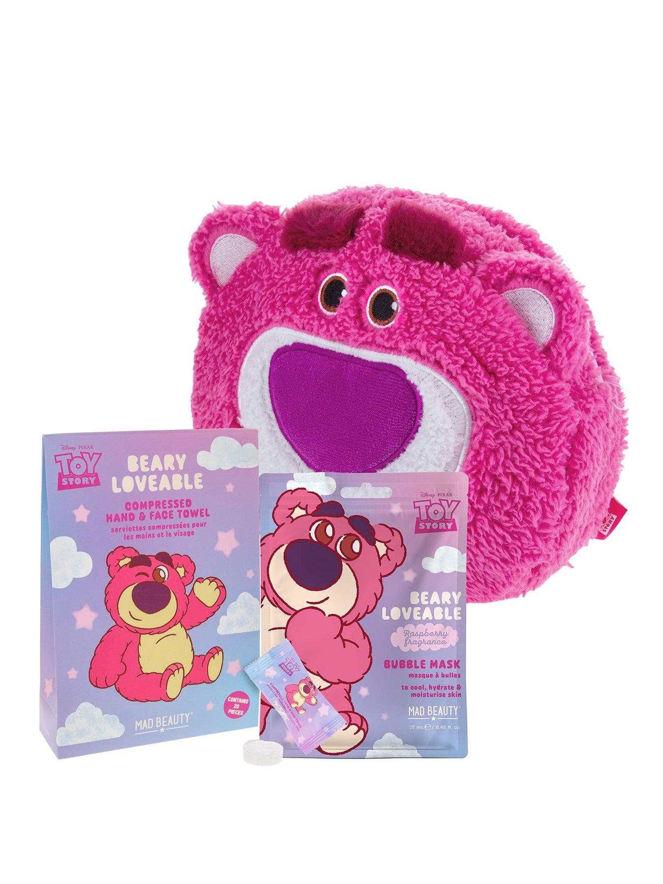 Toy Story Lotso Face Mask, Washbag  &  Mini Towels Bundle