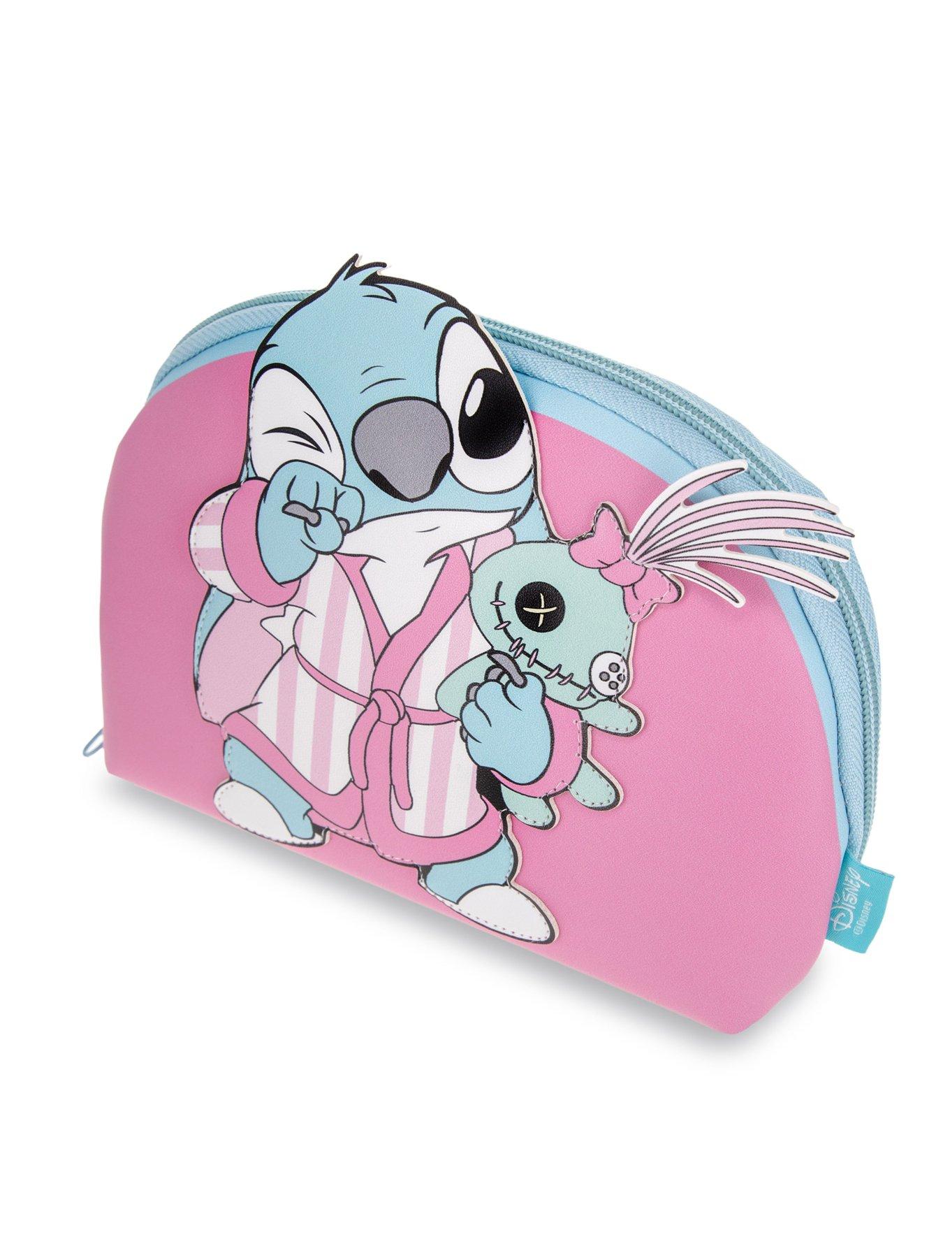 disney-stitch-pamper-set--mirror-scrunchie-cosmetic-bagback