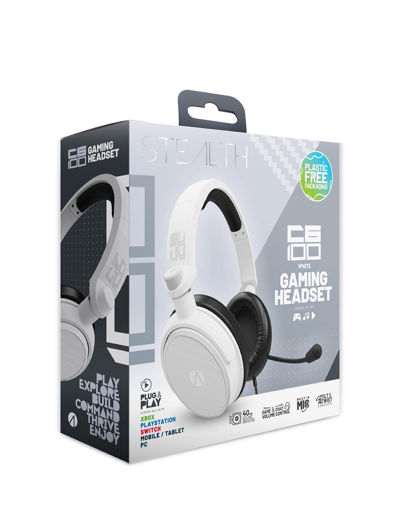 Image 2 of 7 of Stealth Stealth C6-100 Gaming Headset for XBOX, PS4/PS5, Switch, PC - White