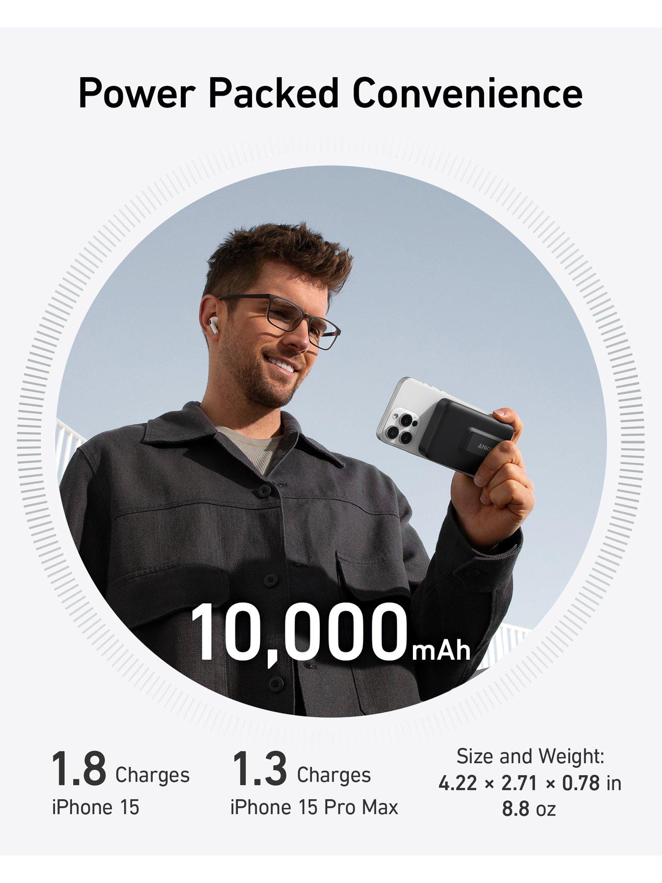 Image 2 of 6 of Anker MagGo Power Bank (10K), Black