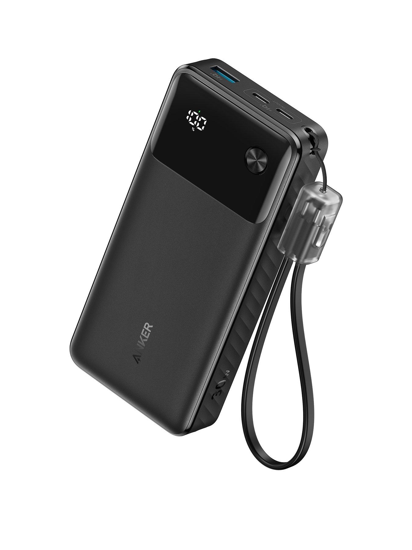 Image 1 of 5 of Anker Anker Power Bank (20,000mAh, 30W), Black