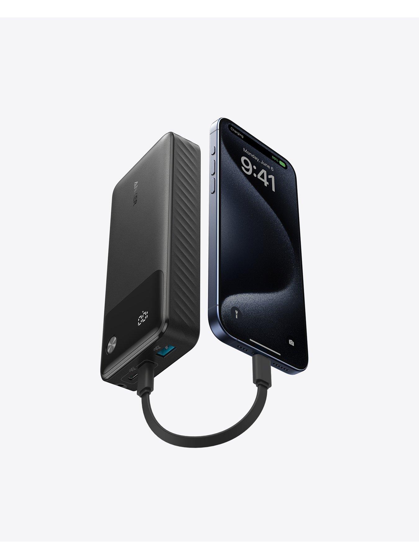 Image 2 of 5 of Anker Anker Power Bank (20,000mAh, 30W), Black