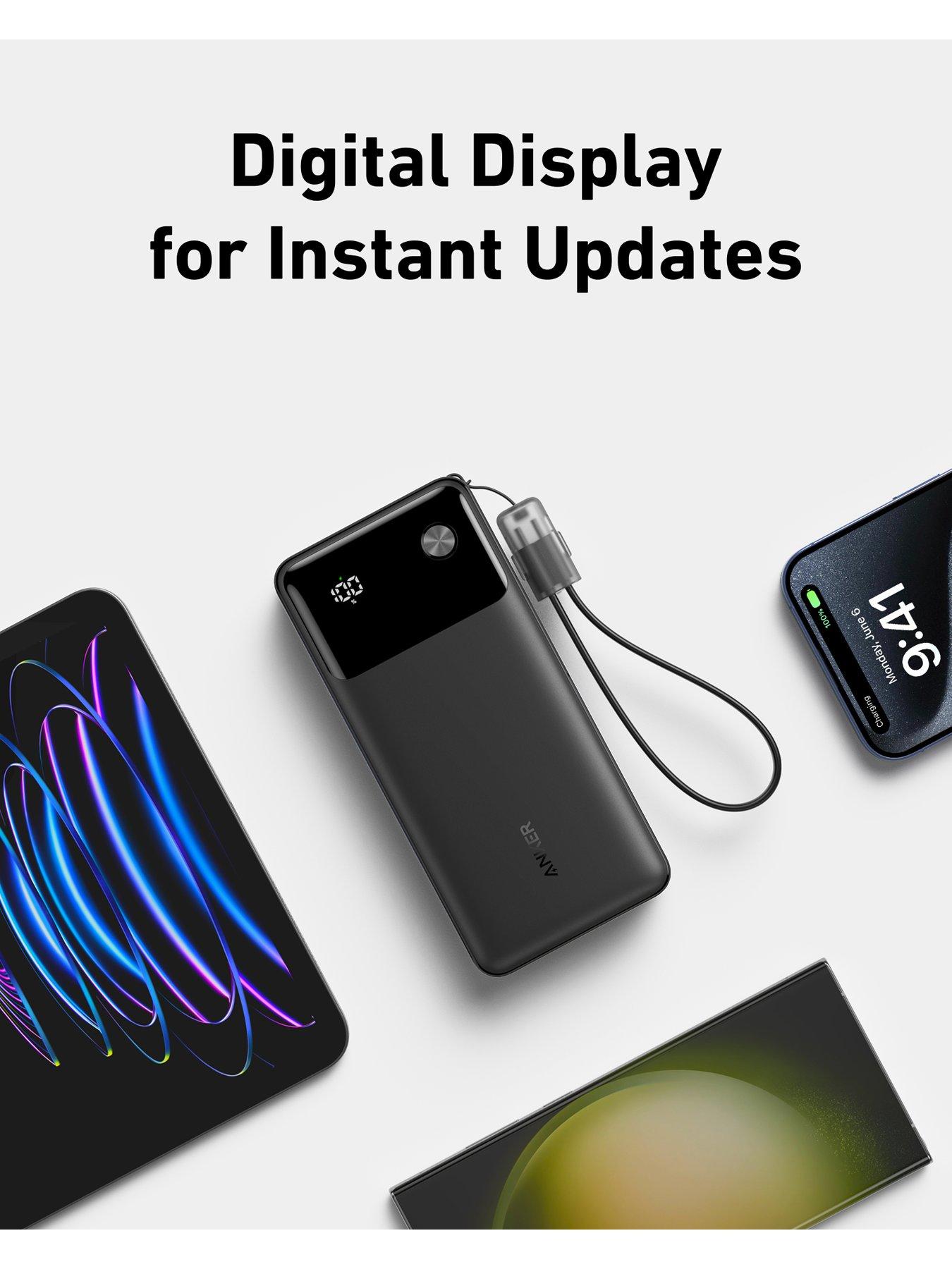 Image 5 of 5 of Anker Anker Power Bank (20,000mAh, 30W), Black