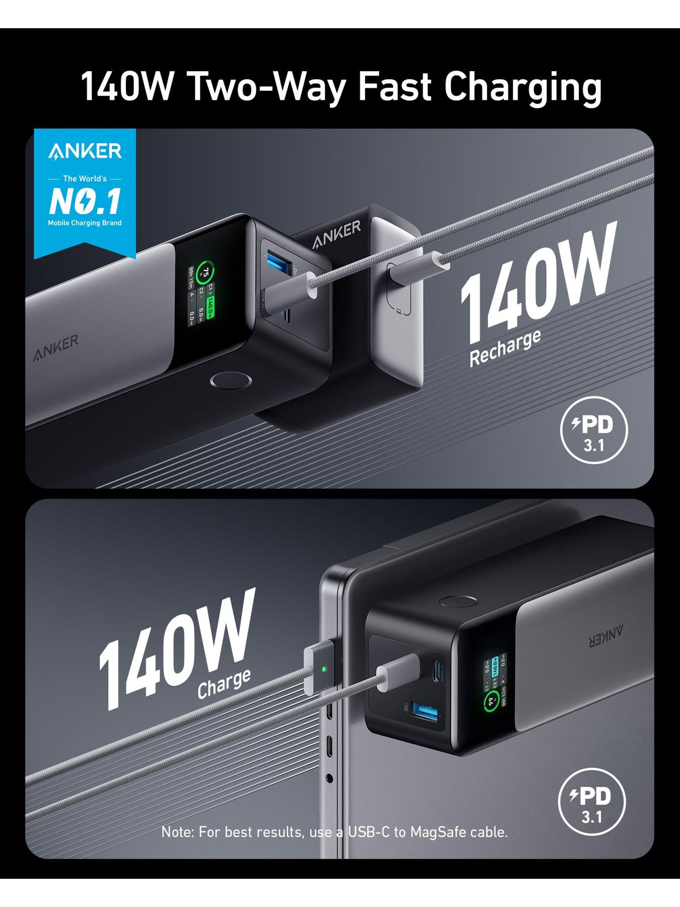 Image 2 of 7 of Anker 737 Power Bank (PowerCore 24,000mAh), Black