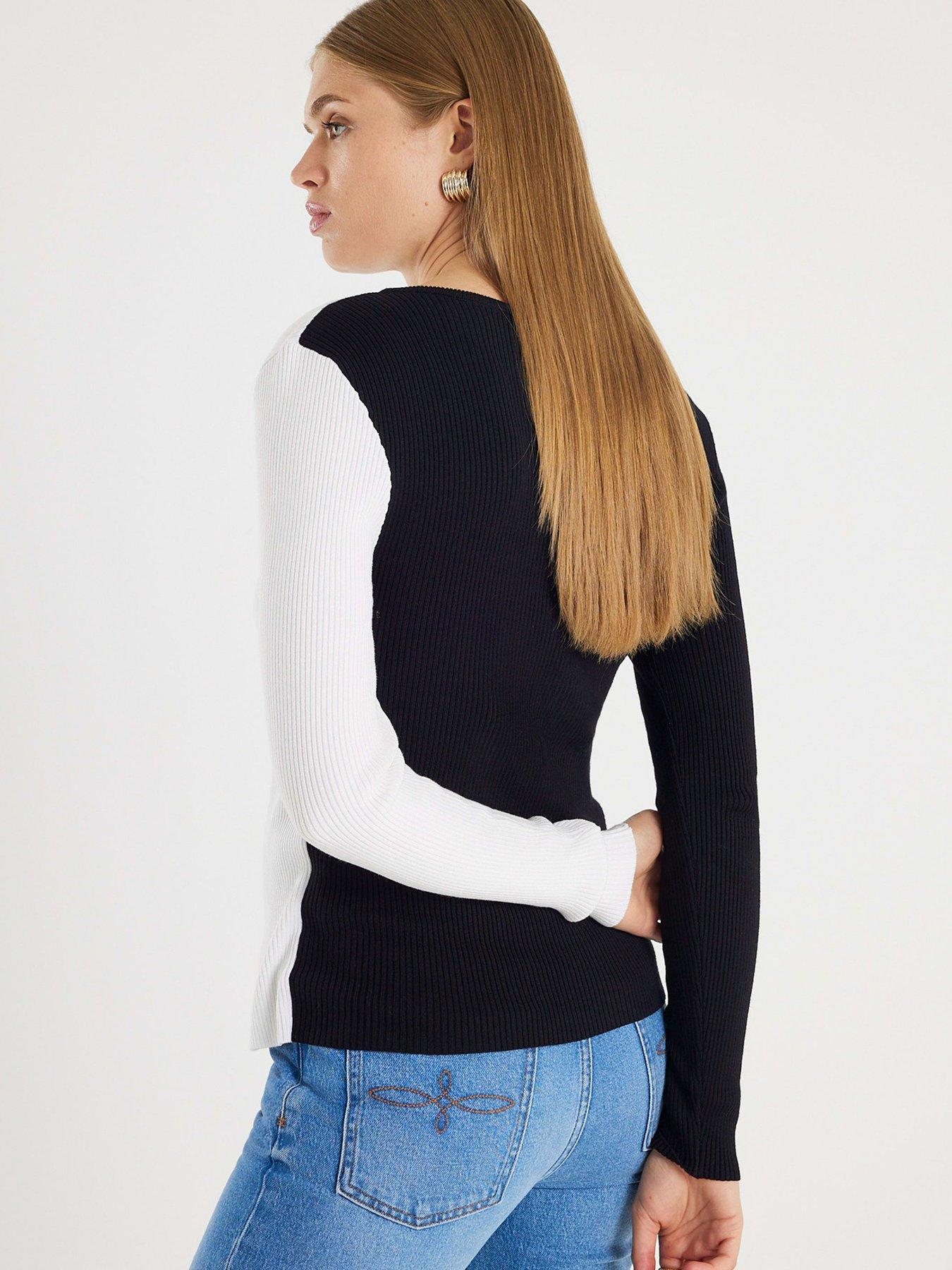 river-island-knitted-long-sleeve-asymmetric-top-blackstillFront