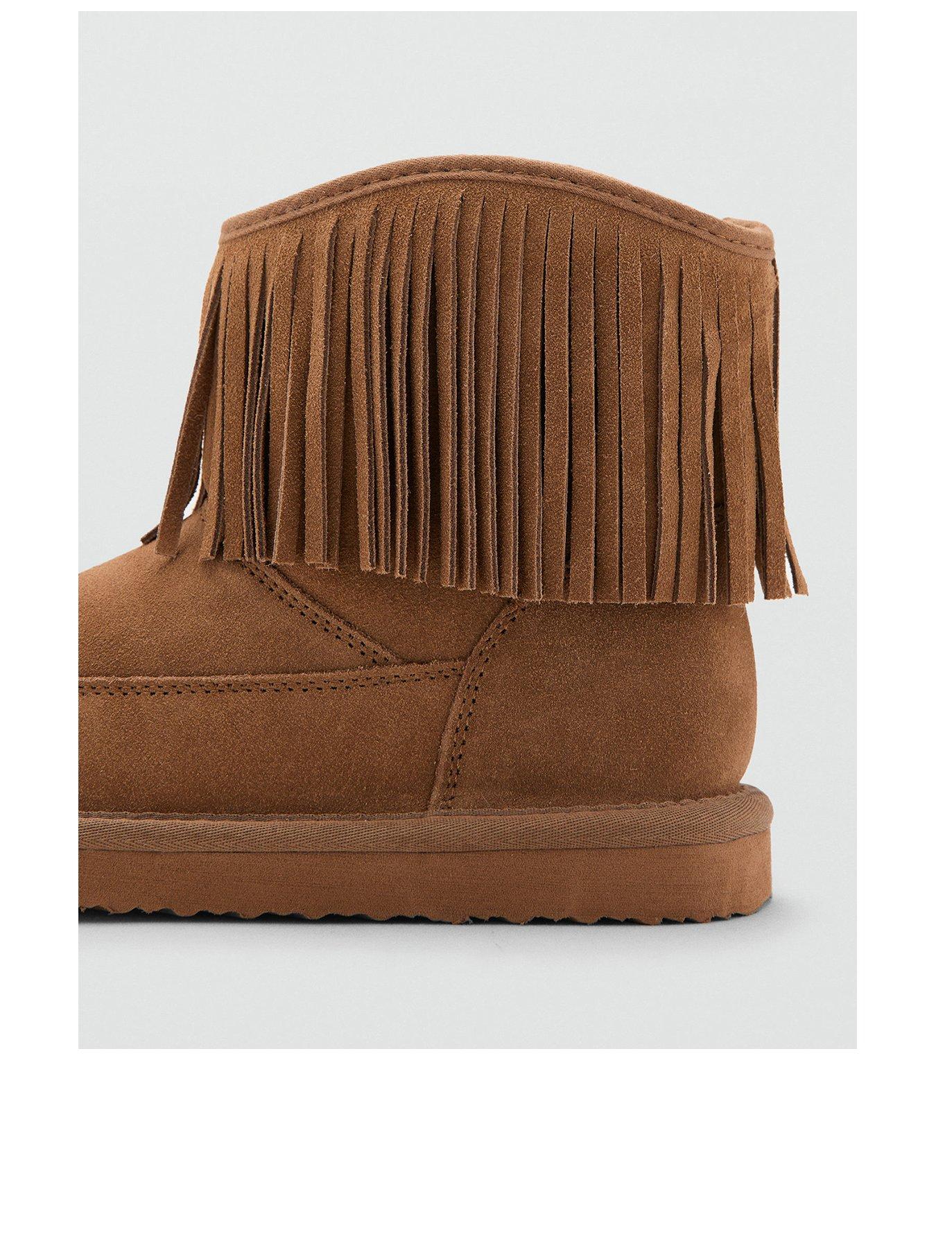mango-girls-fringe-suede-leather-boots-brownback