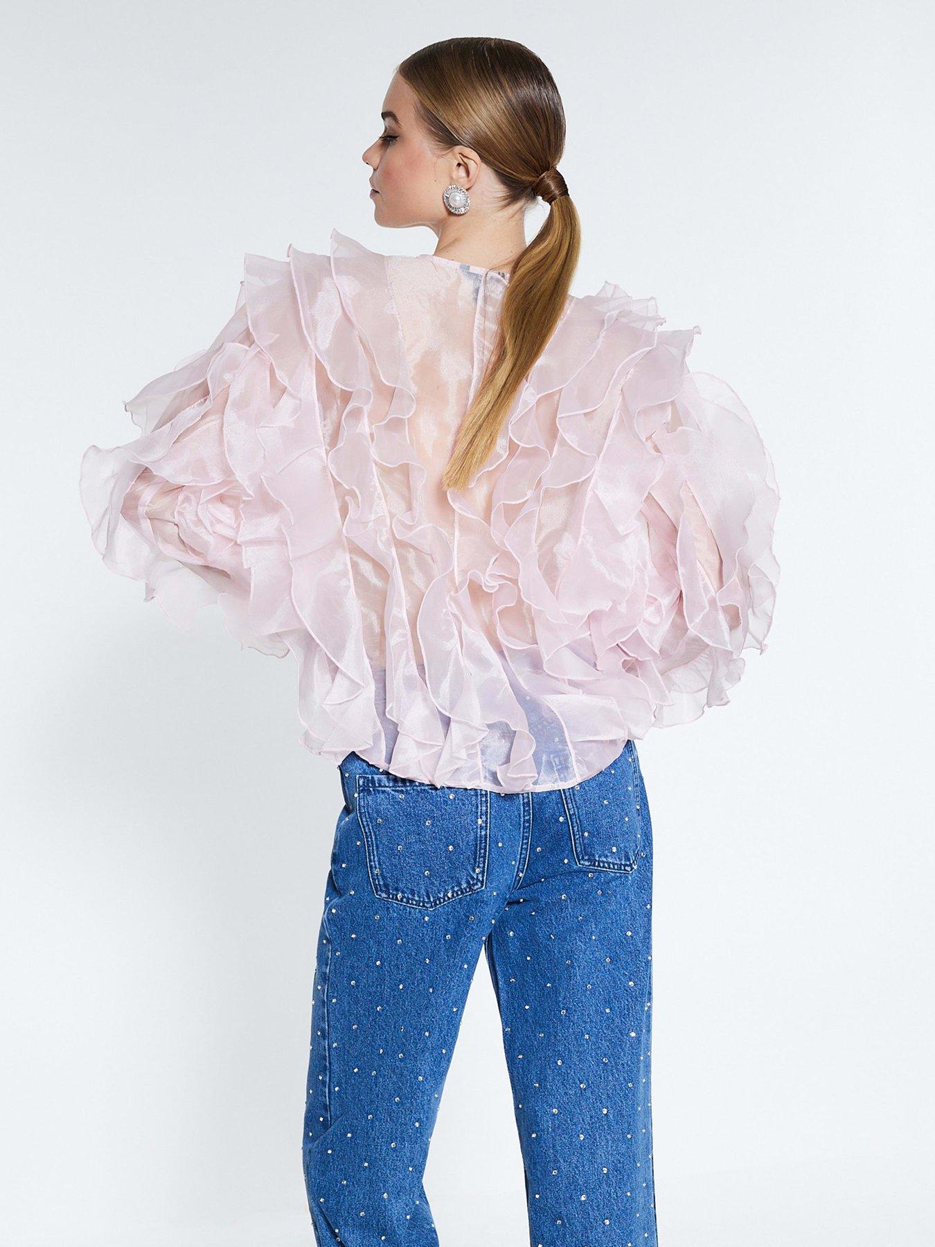 river-island-mega-ruffle-bomber-pinkstillFront