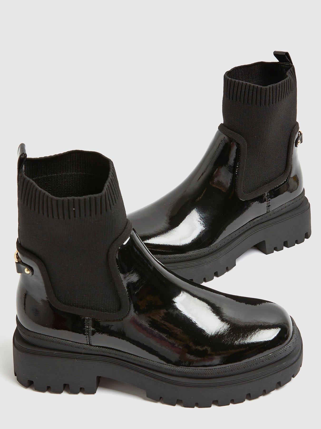 river-island-wide-knit-chunky-ankle-boot-blackdetail