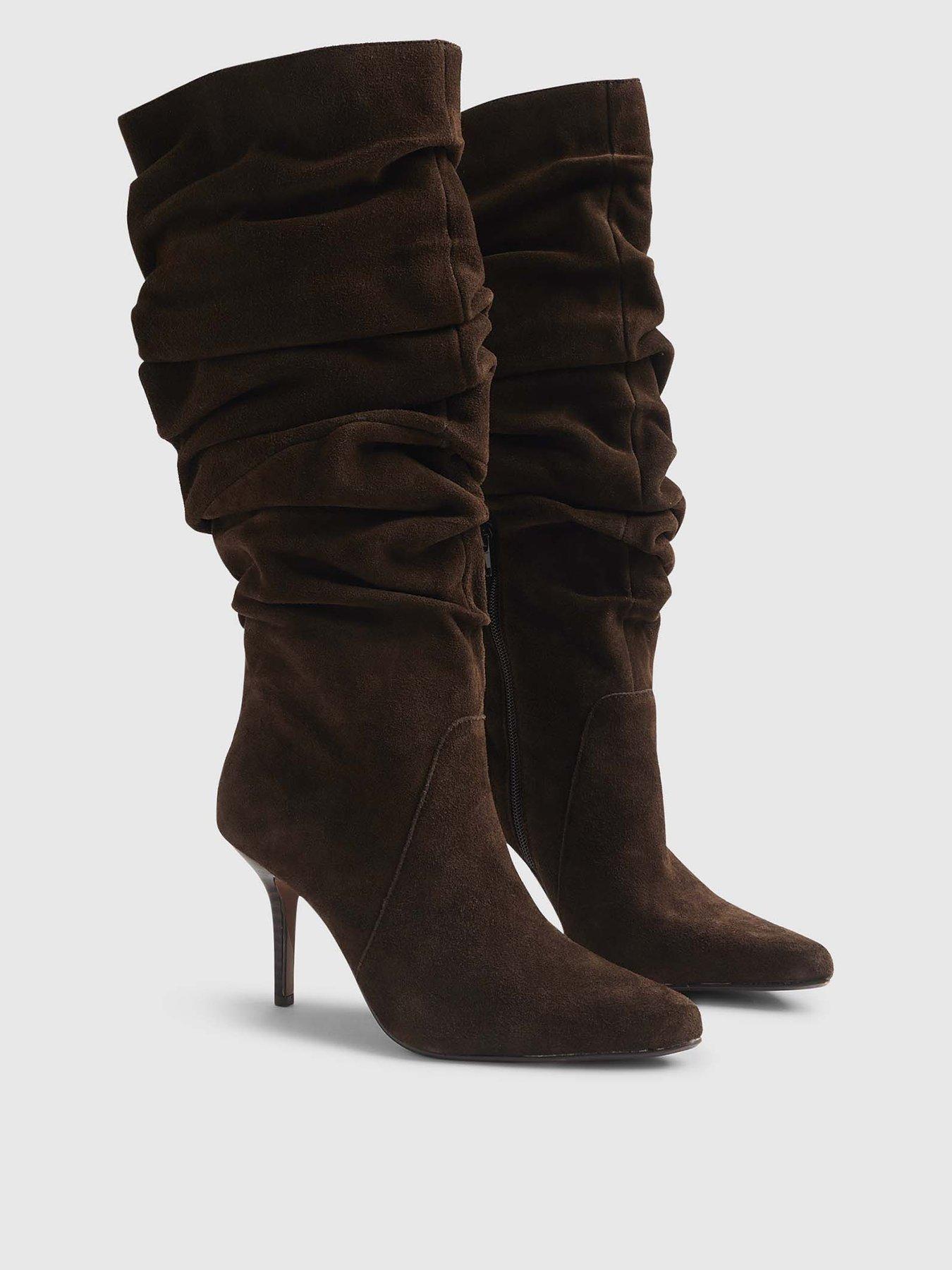 river-island-slouch-suede-high-leg-boot-brownstillFront