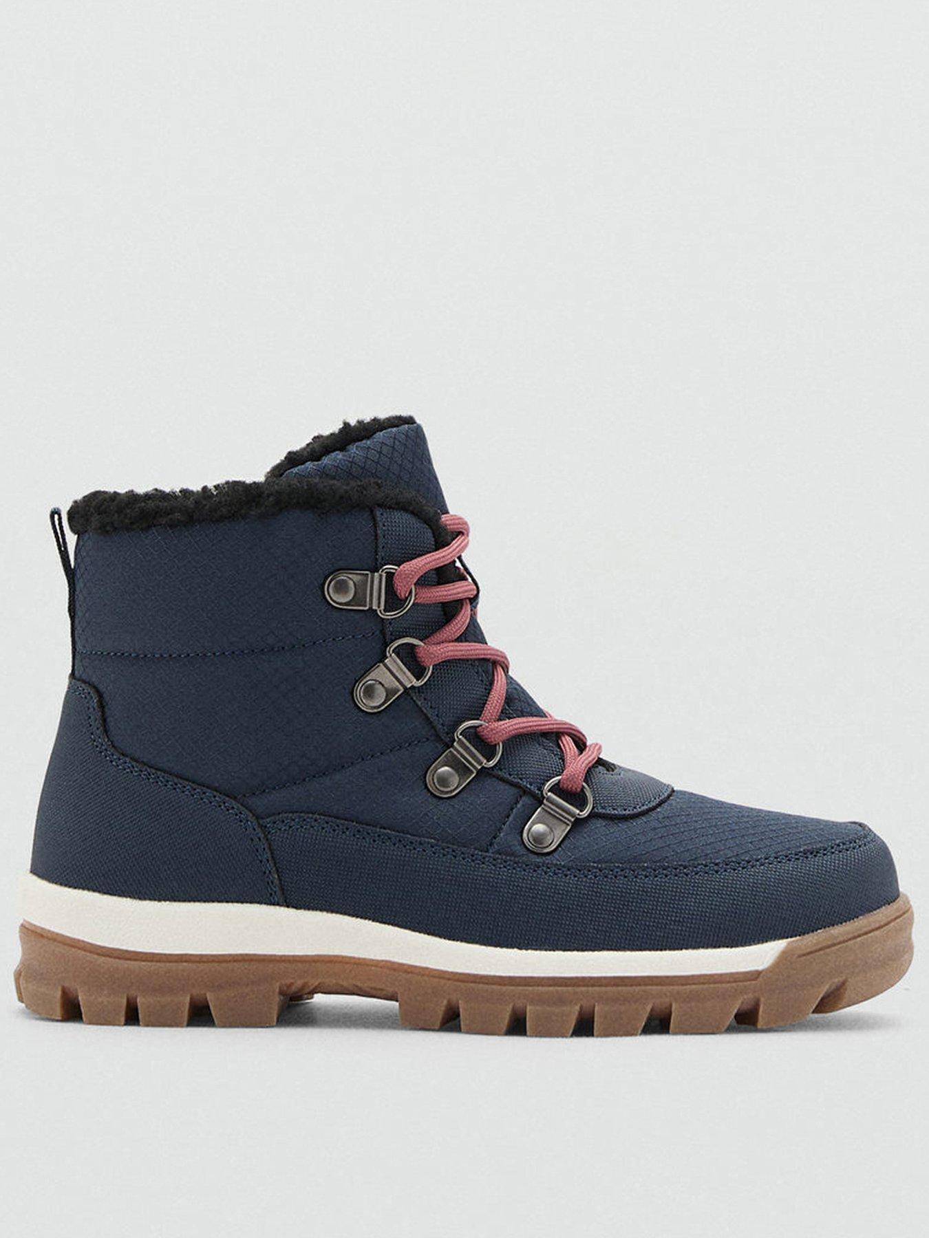mango-boys-faux-fur-lined-boots-blue