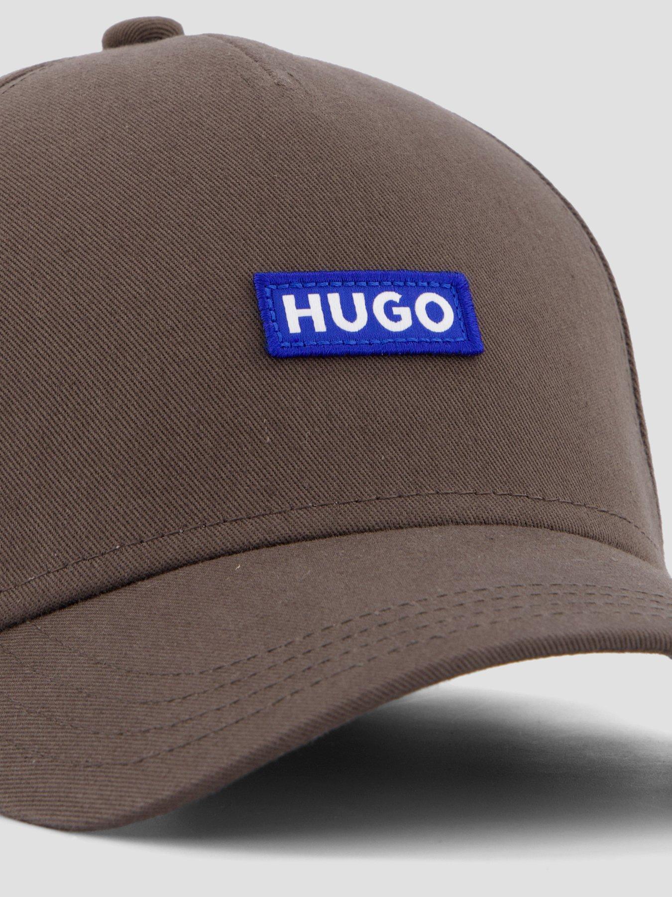 hugo-blue-jinko-small-logo-baseball-cap-brownoutfit