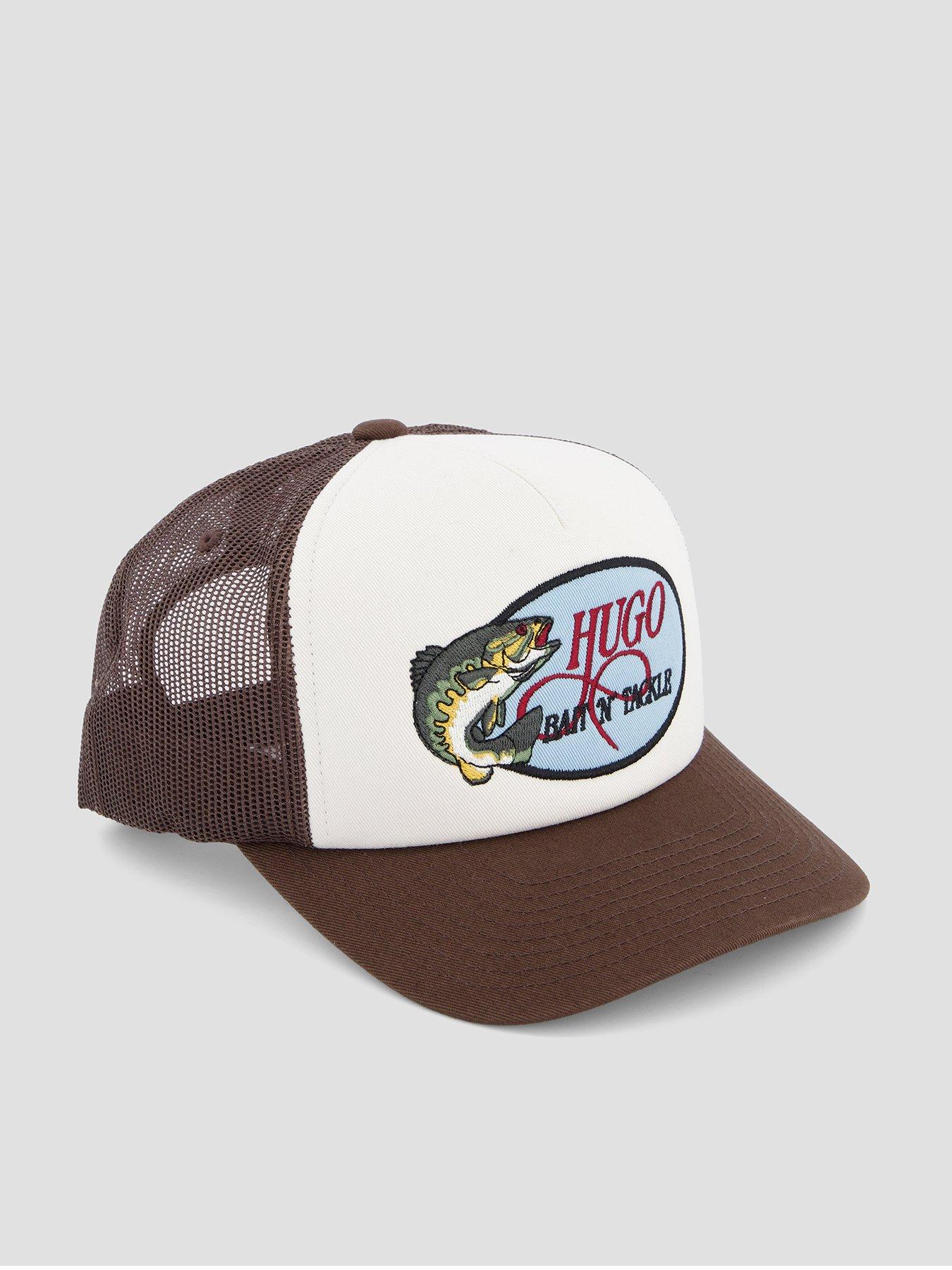 HUGO Blue Fisherman Logo Trucker Cap