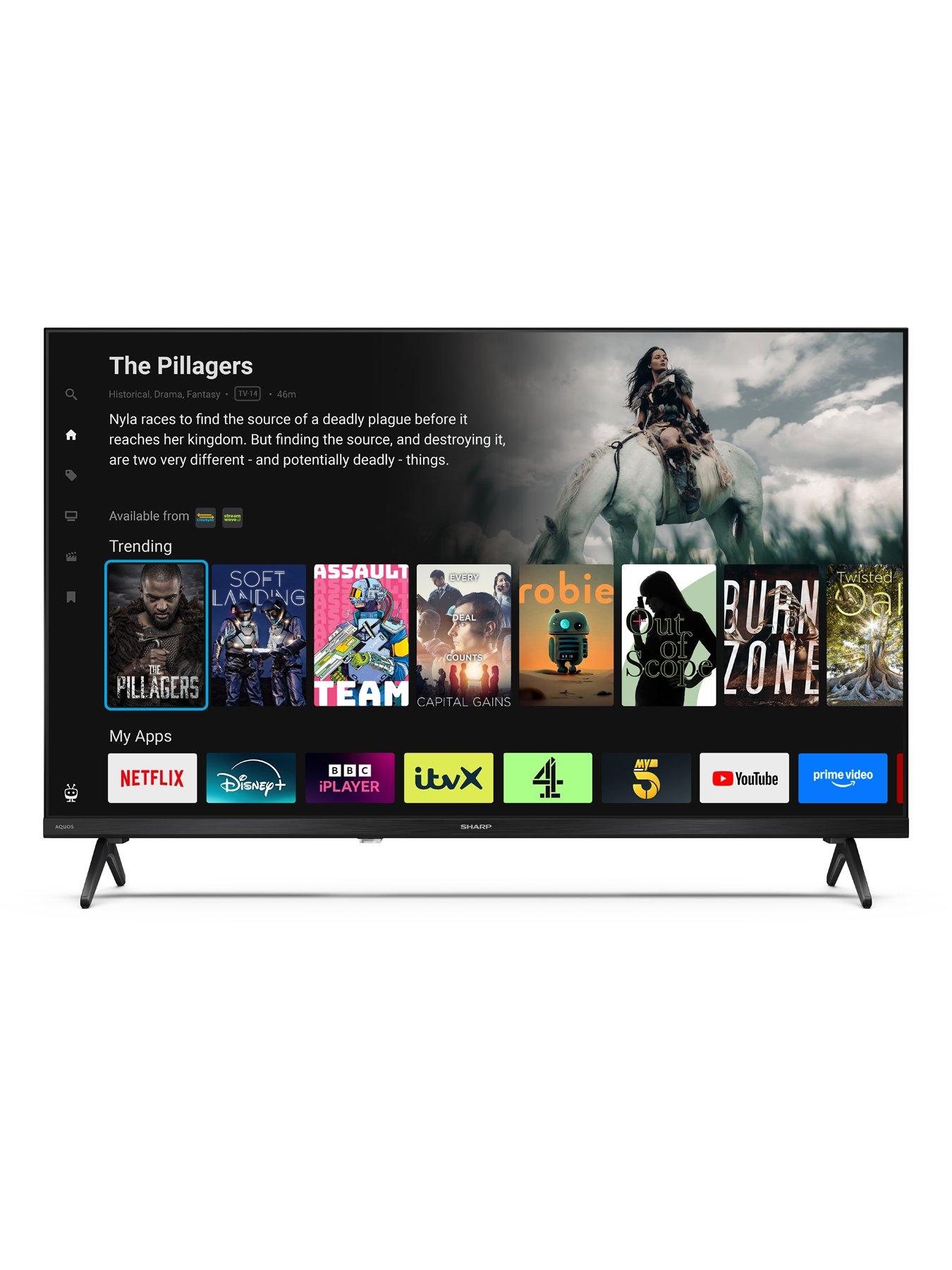 Image 2 of 7 of Sharp 32HE3245K&nbsp;32-inch HD-Ready QLED TiVo&nbsp;Smart TV