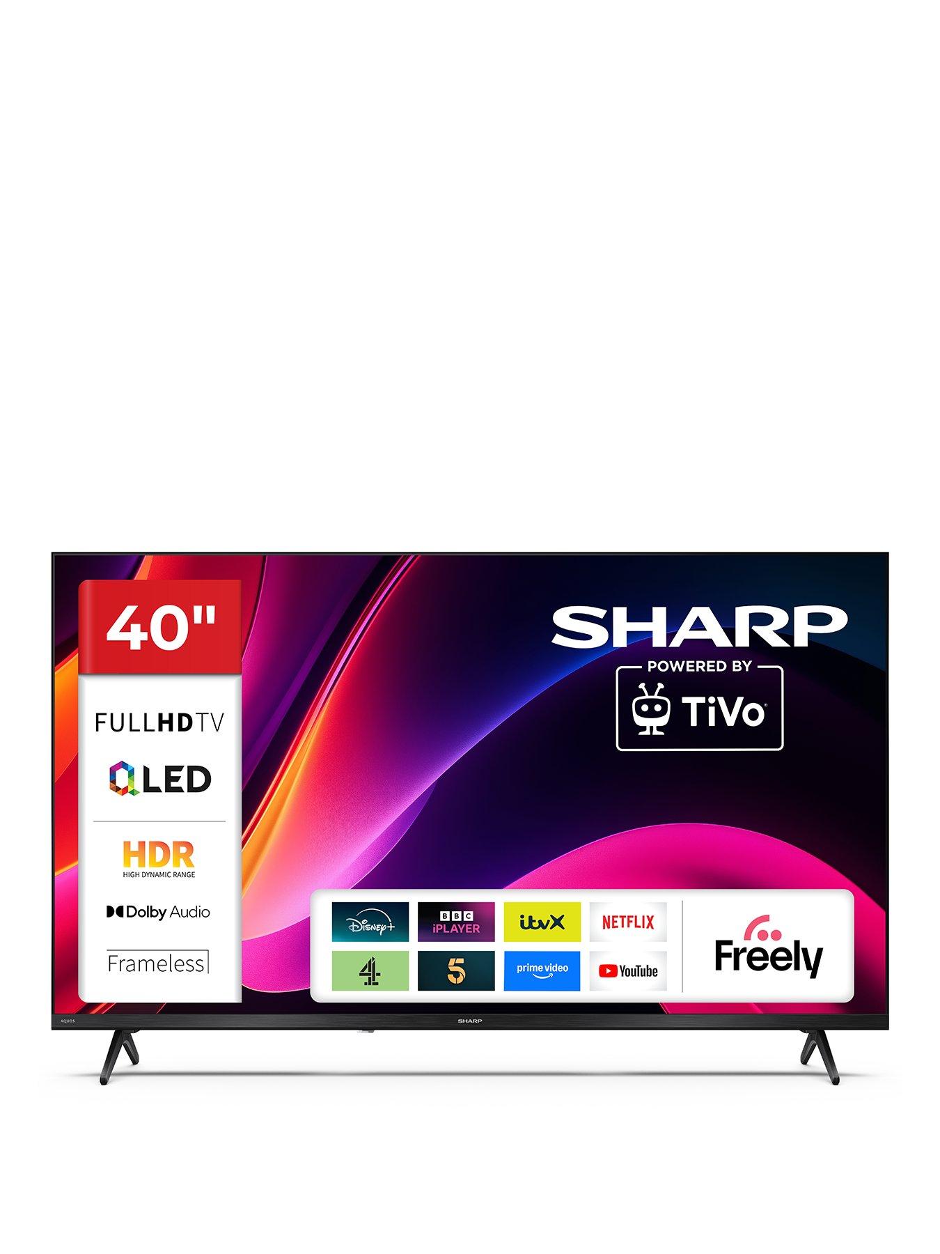 Sharp SHARP HE3245K 40-inch Full HD QLED Smart TV HDR10 LED with Freely- 2T-C40HE3245KB