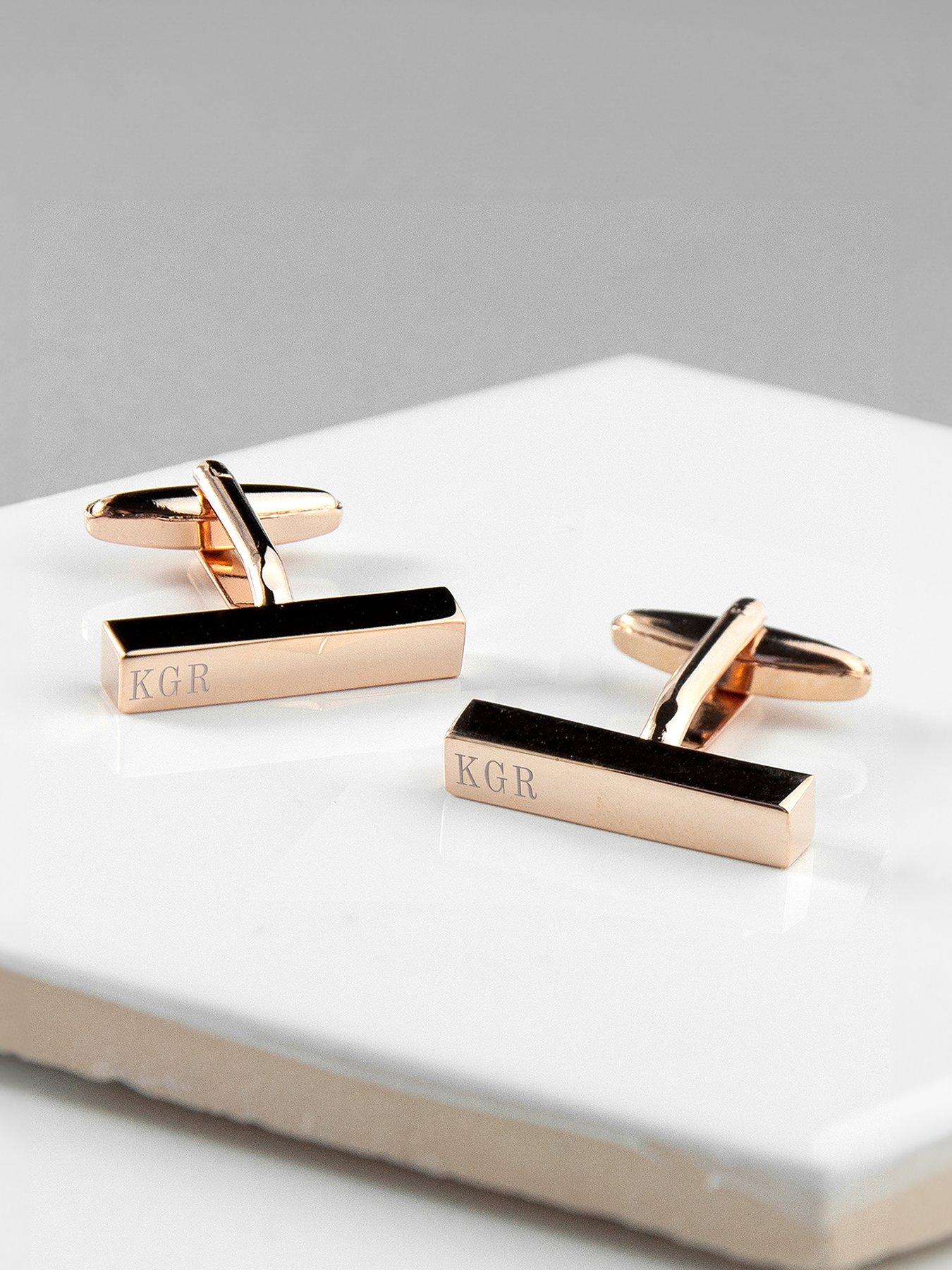 treat-republic-personalised-bar-cufflinks-in-rose-goldfront