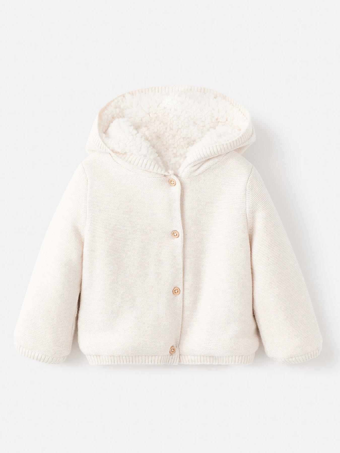 mango-baby-unisex-borg-lined-knitted-cardigan-beige