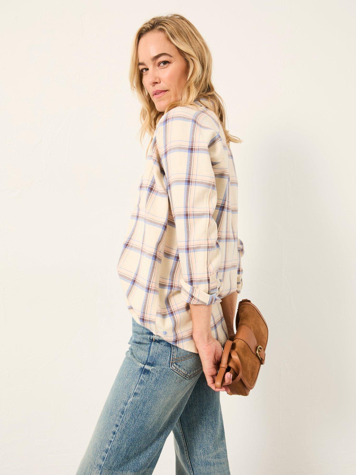 fatface-bessie-check-shirt-ivoryoutfit