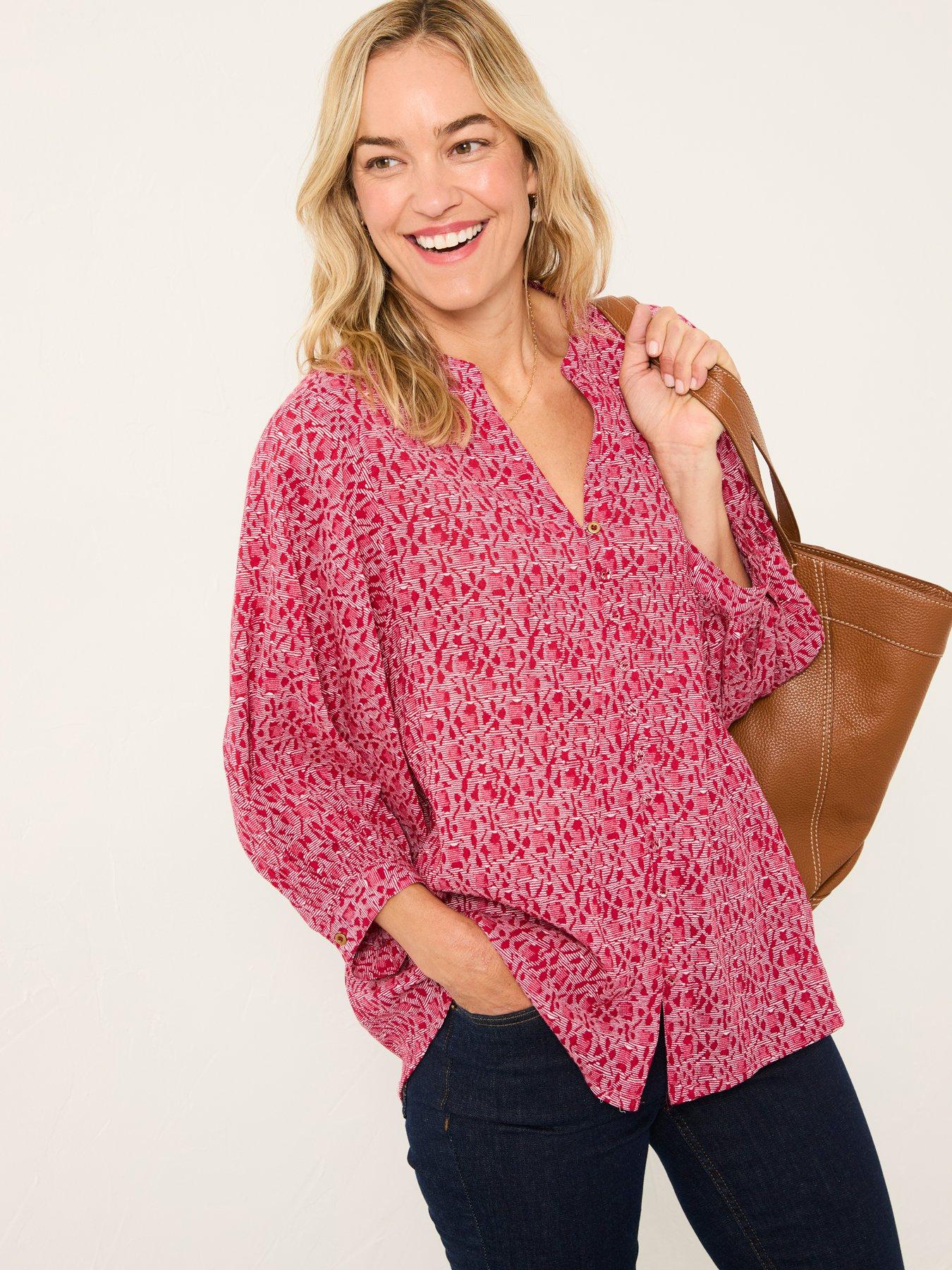 fatface-beckett-tapestry-geo-blouse-red