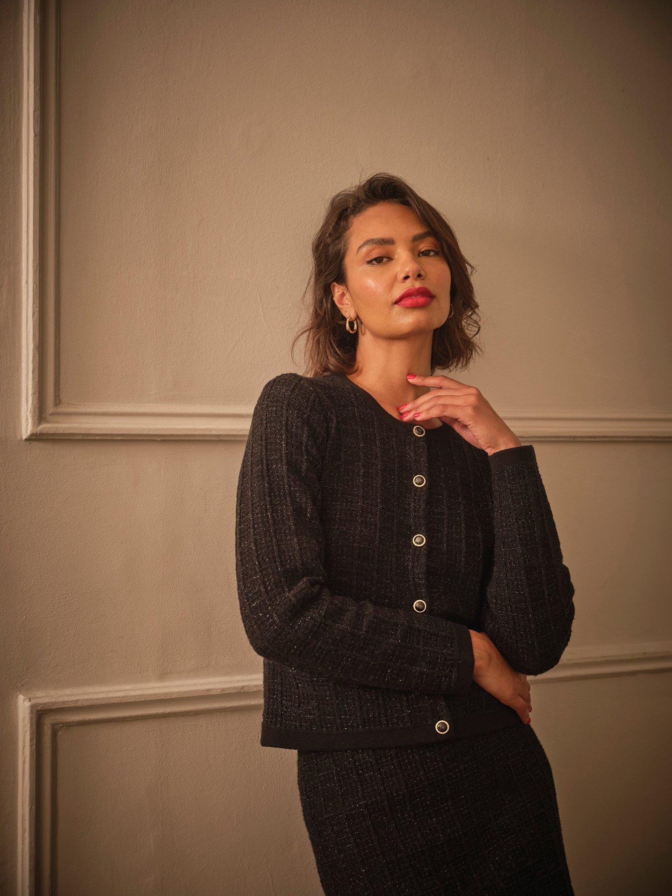fatface-piper-boucle-cardigan-blackoutfit