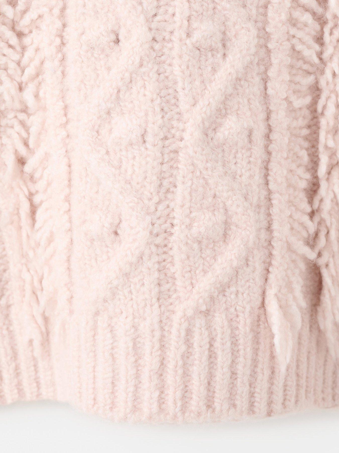 mango-younger-girls-fringe-knitted-jumper-pinkoutfit