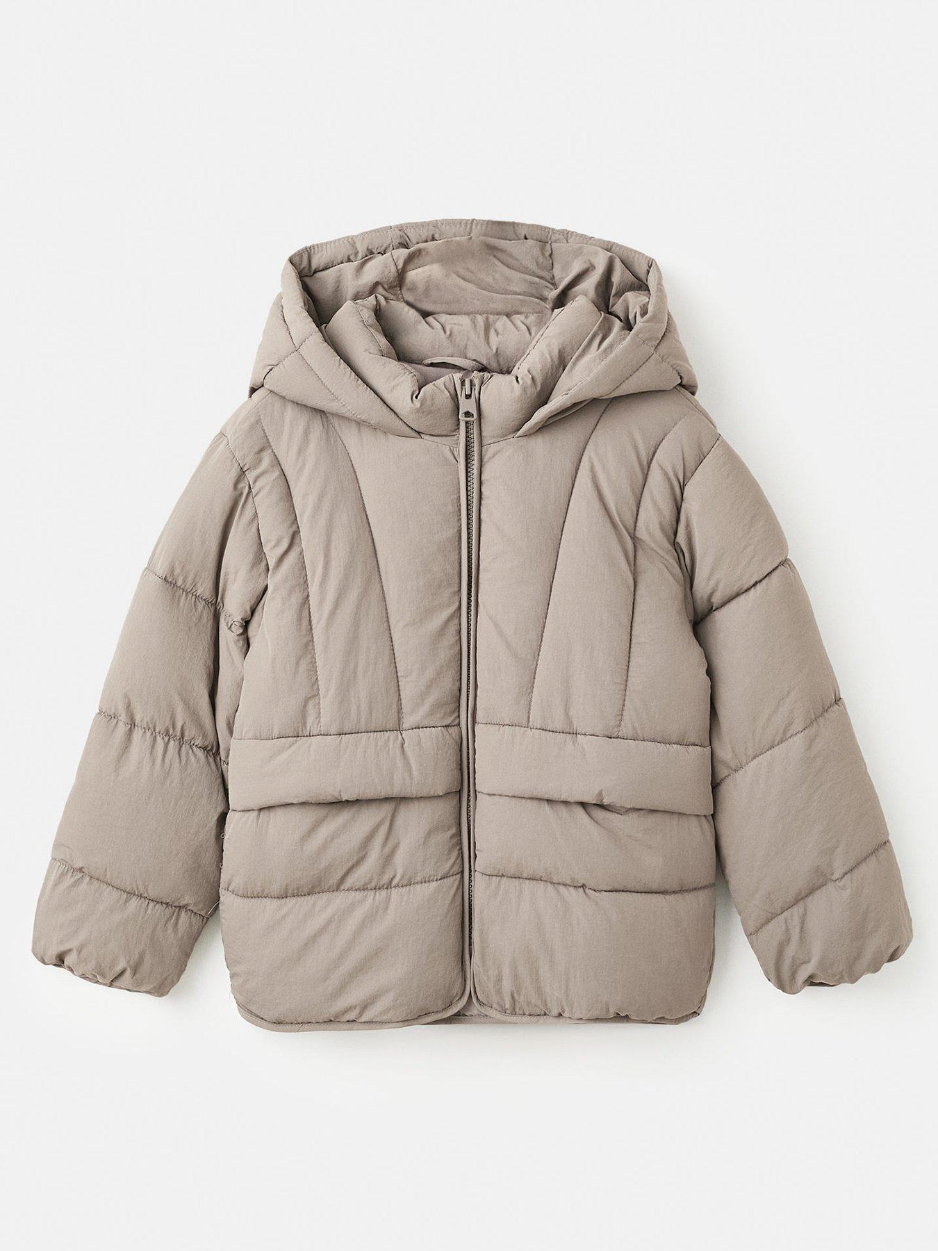 mango-girls-padded-coat-brownstillFront