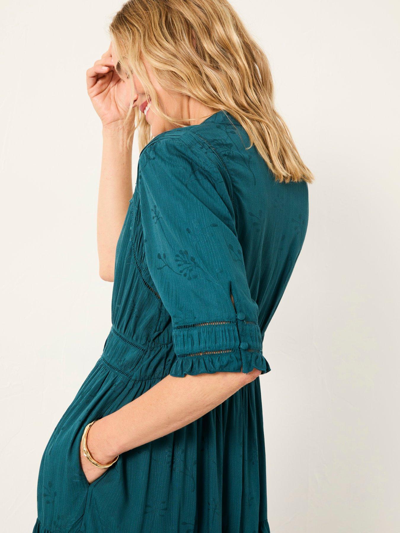 fatface-elsie-midi-dress-blueoutfit