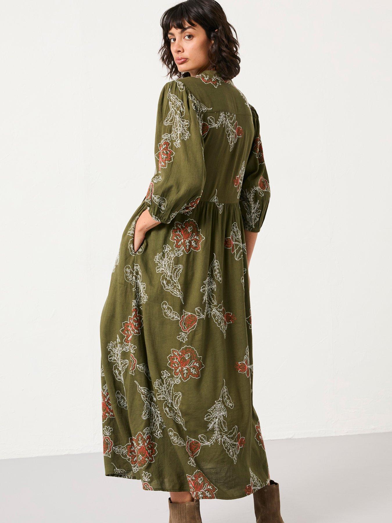 fatface-vivenne-embroidered-midi-dress-olive-greenstillFront
