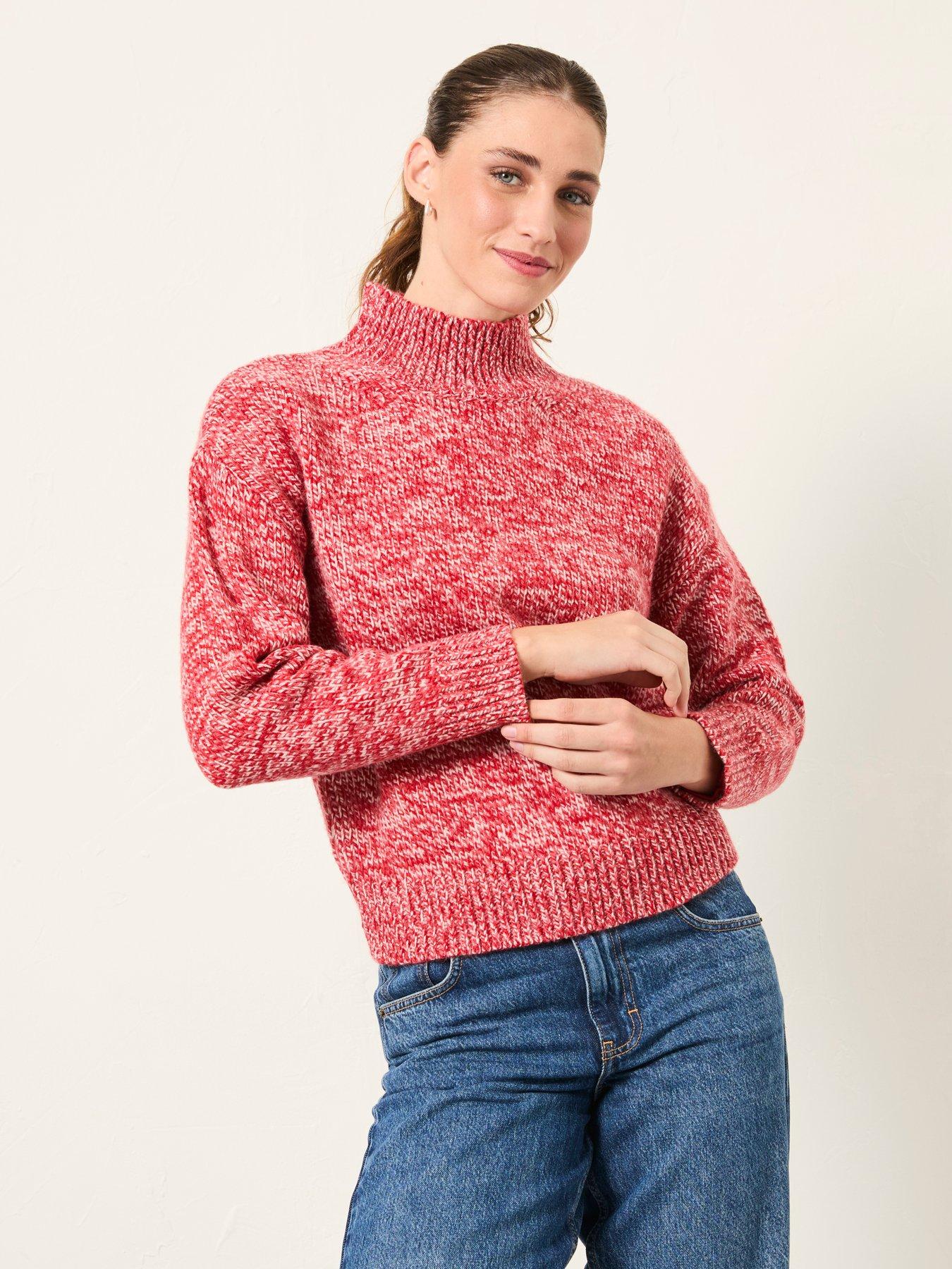 fatface-casey-twist-jumper-red