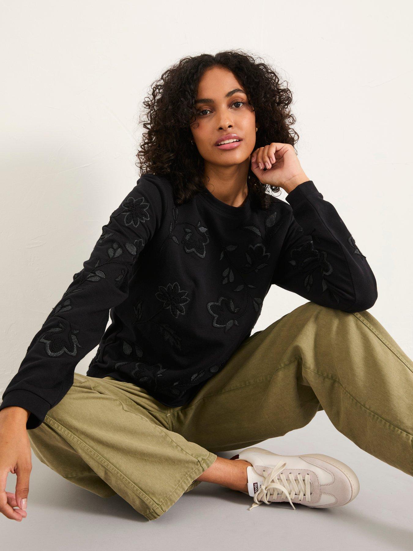 fatface-embroidered-crew-sweatshirt-blackdetail