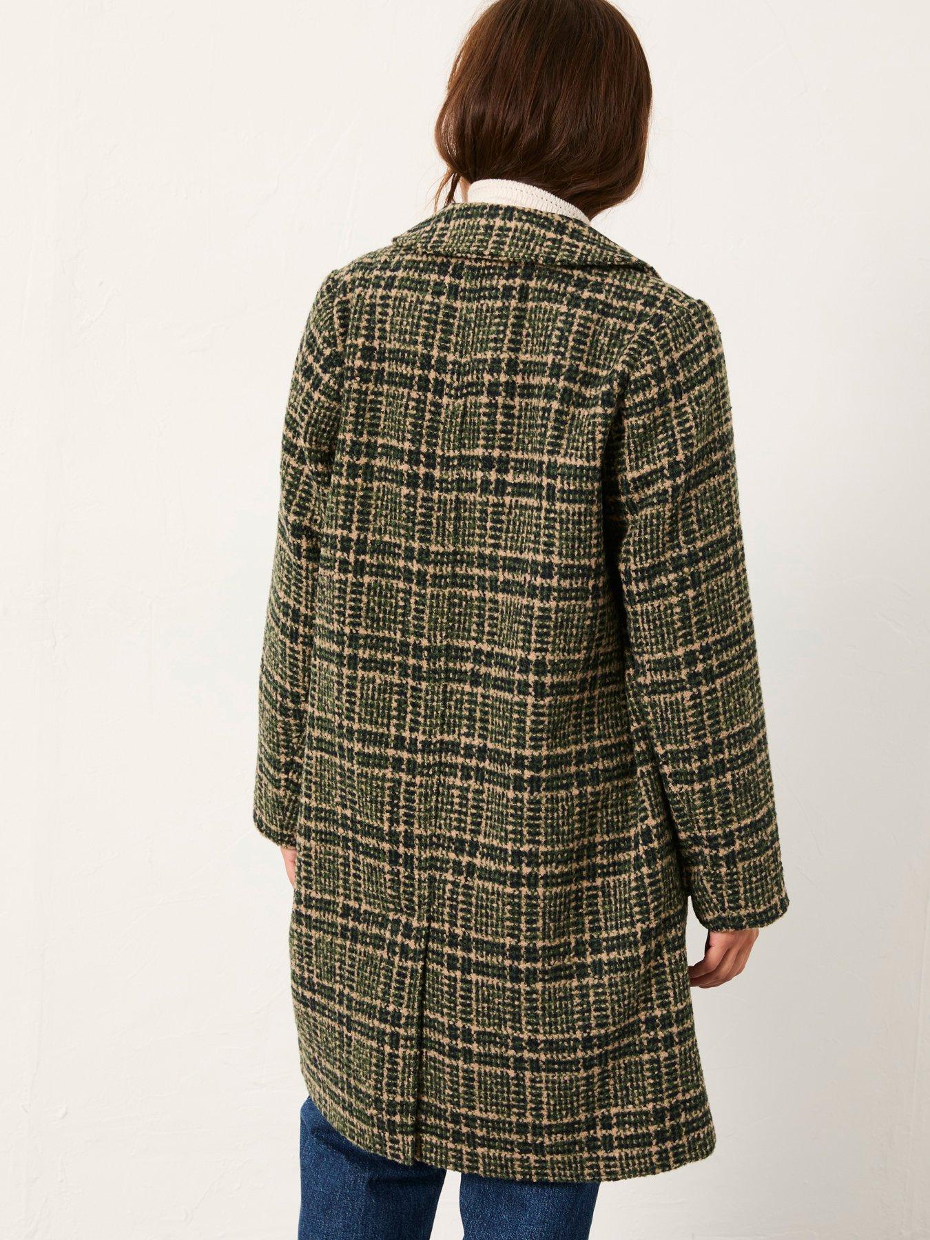 fatface-jade-check-coat-greenstillFront