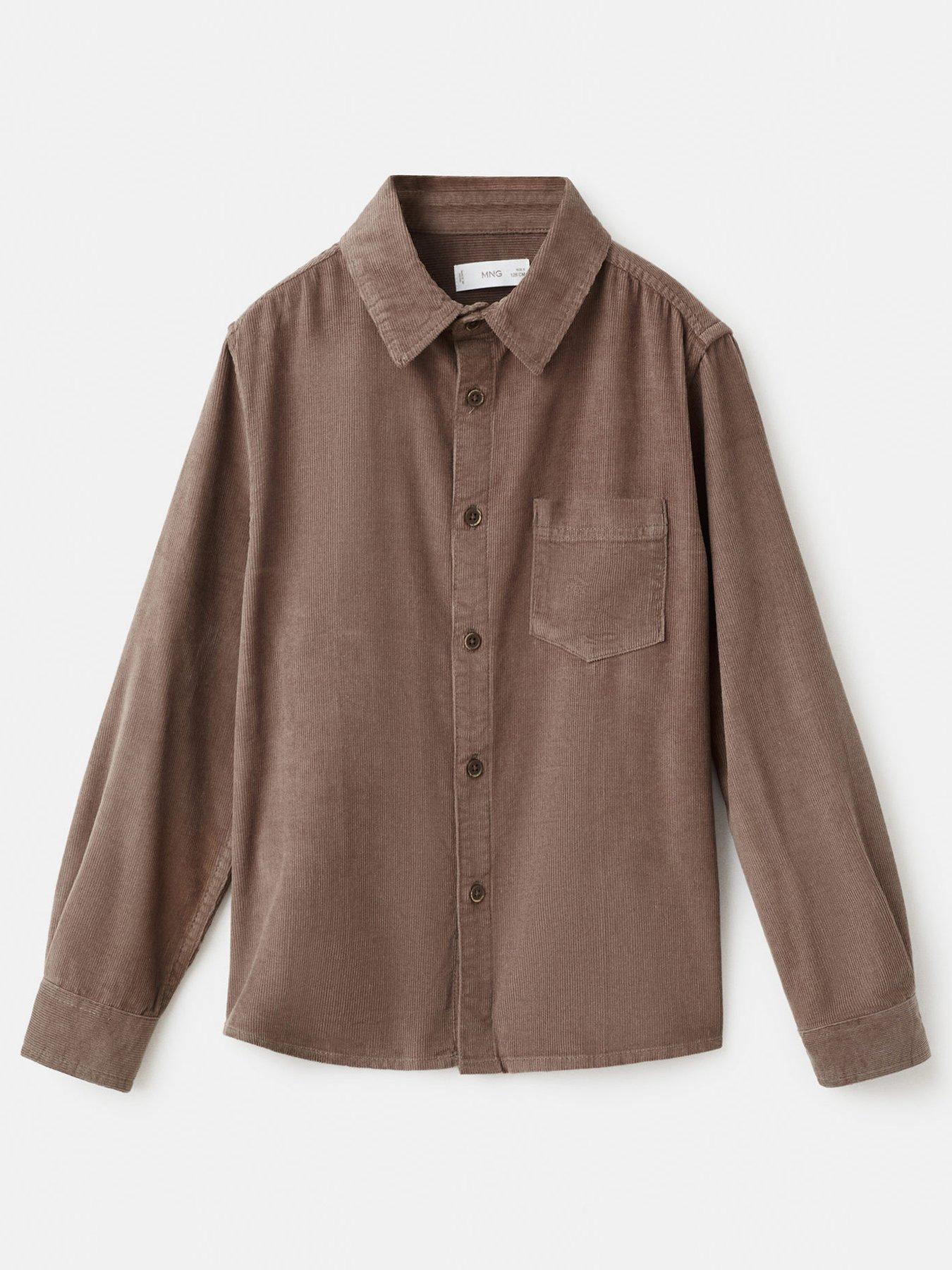 mango-boys-cord-long-sleeve-shirt-brown