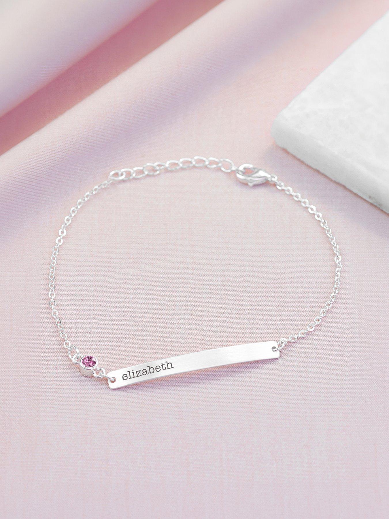 treat-republic-personalised-silver-plated-birthstone-crystal-bracelet